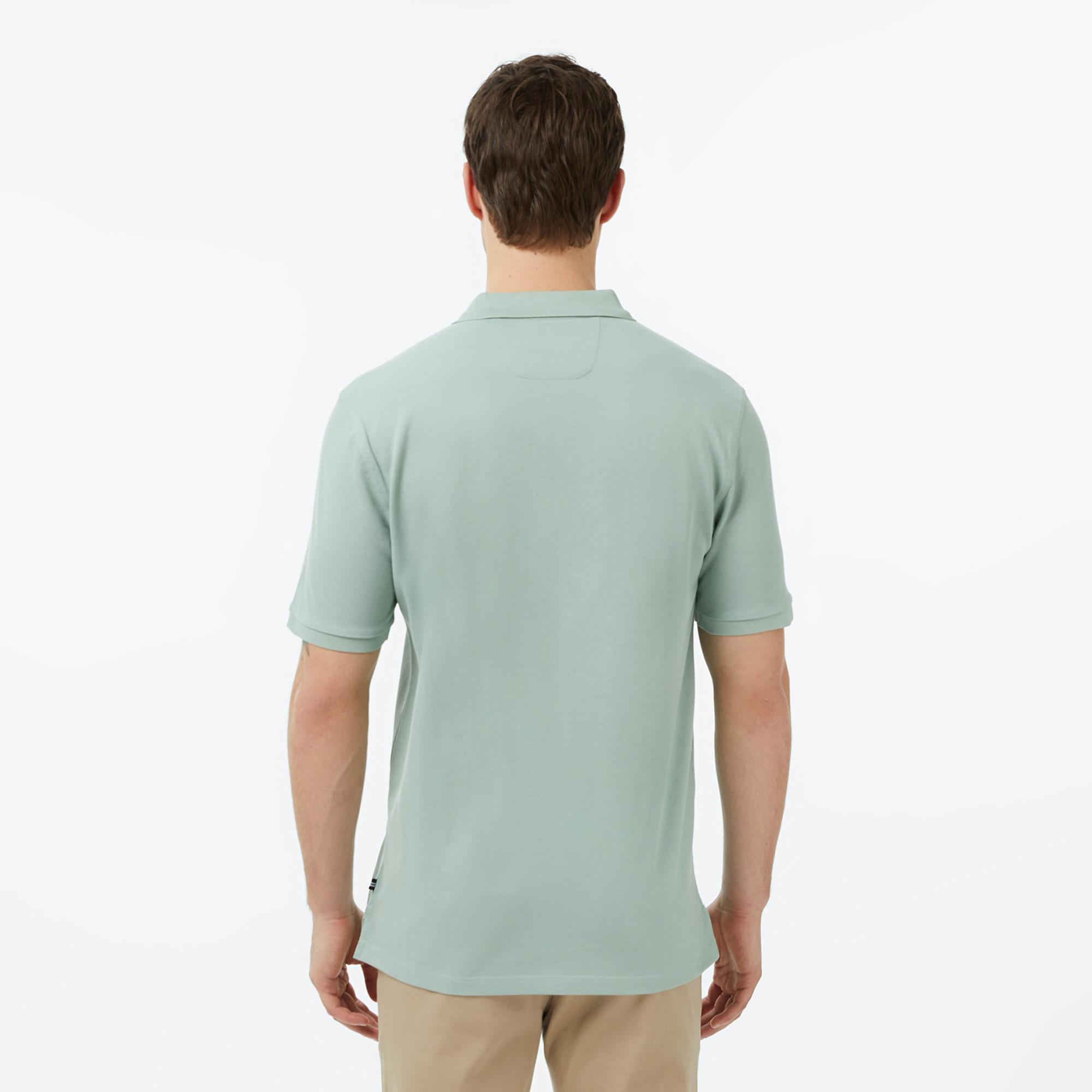 Nautica Erkek Yeşil Regular Fit Polo Yaka T-Shirt