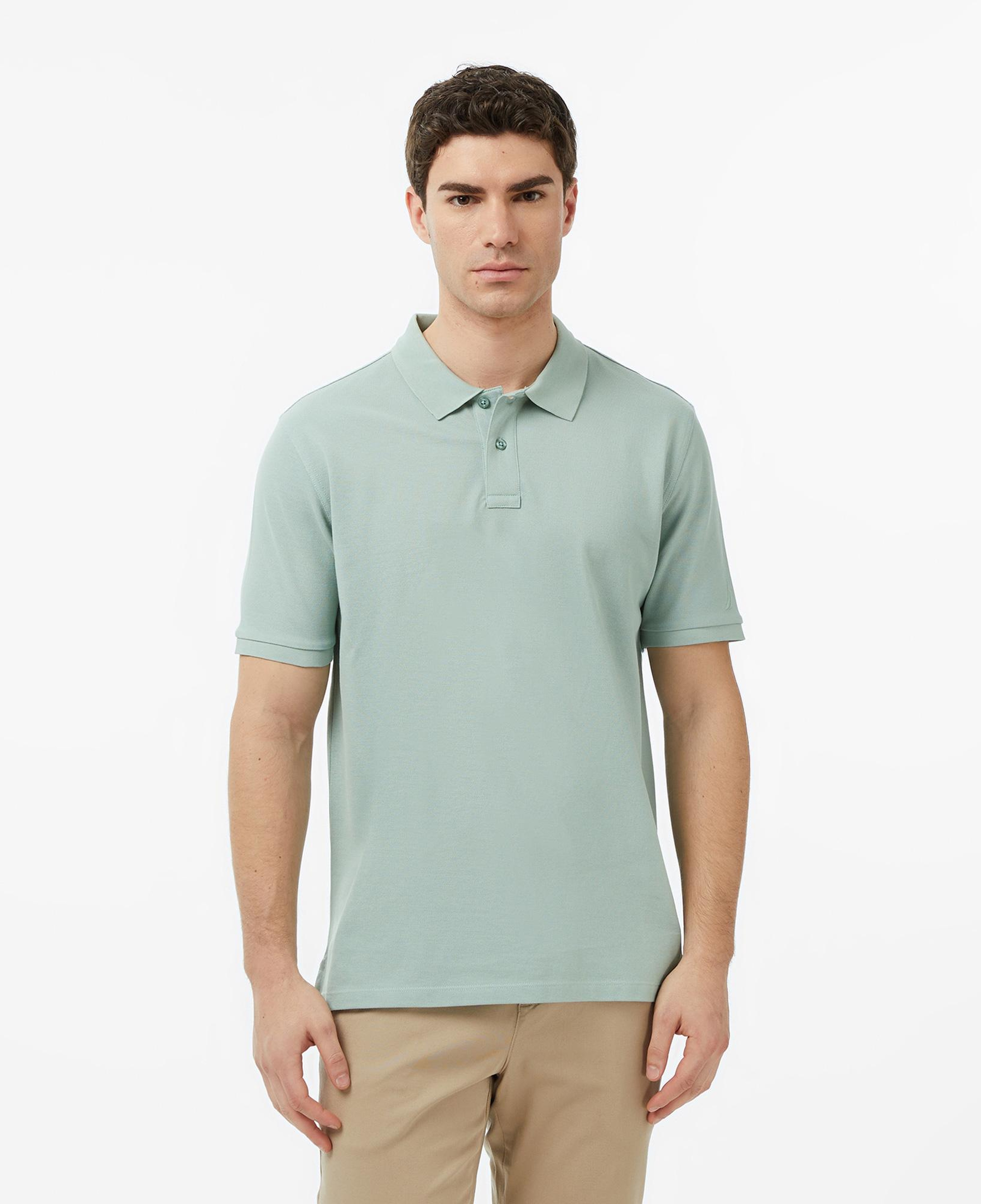 Nautica Erkek Yeşil Regular Fit Polo Yaka T-Shirt