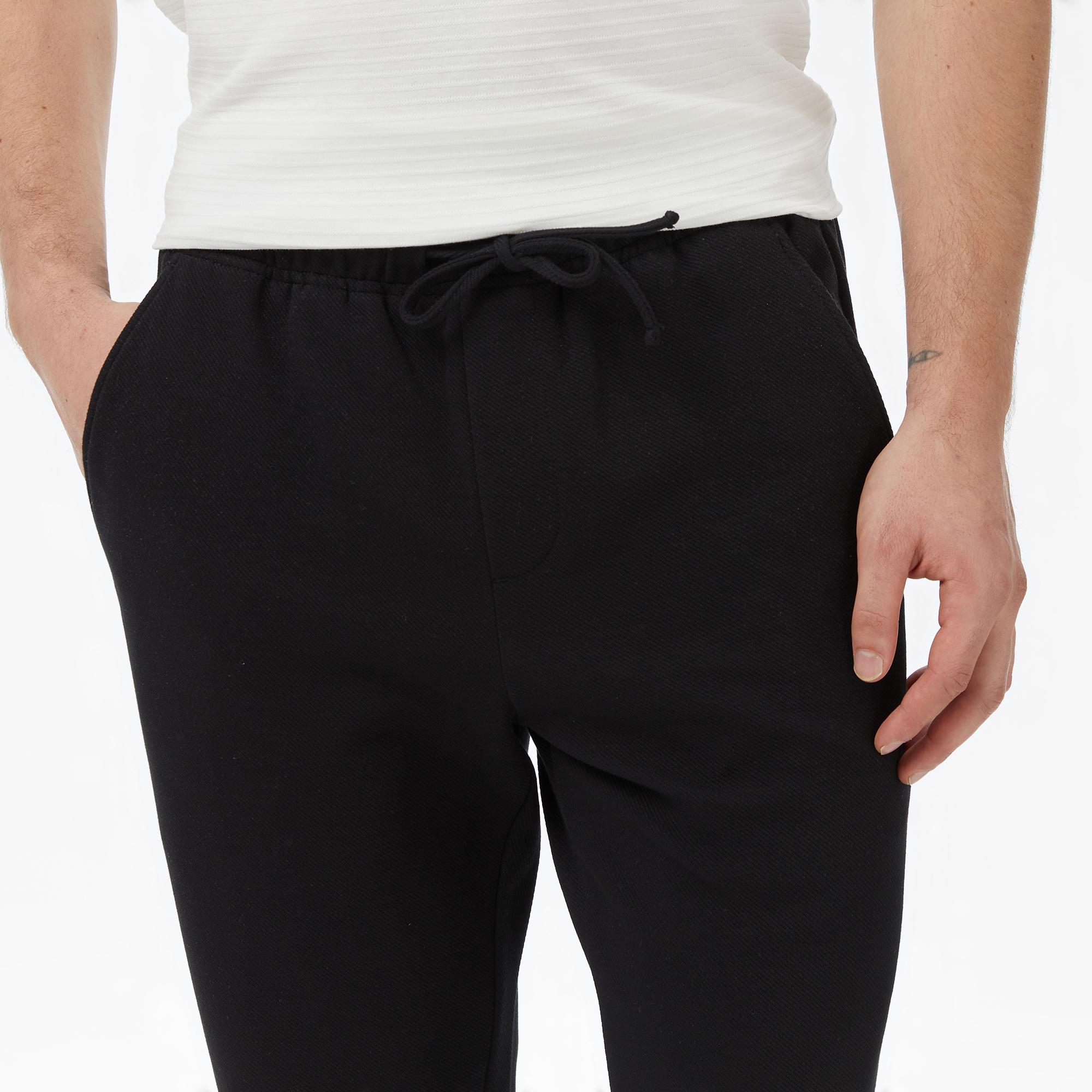 Nautica Erkek Siyah Slim Fit Pantolon