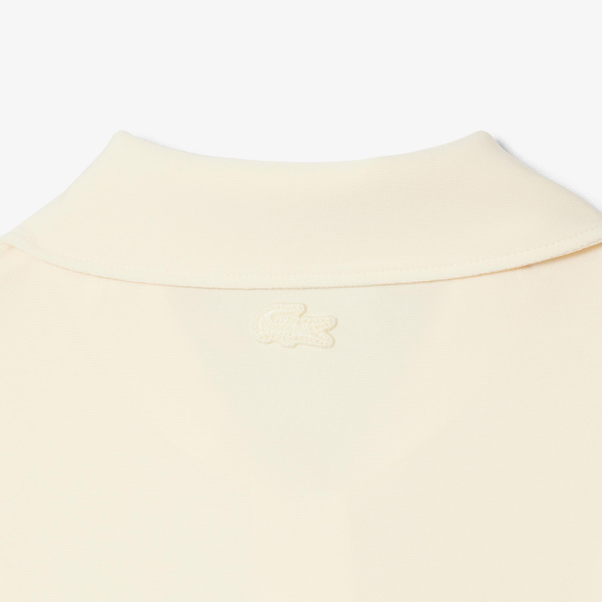 Lacoste Kadın Slim Fit Sarı Polo