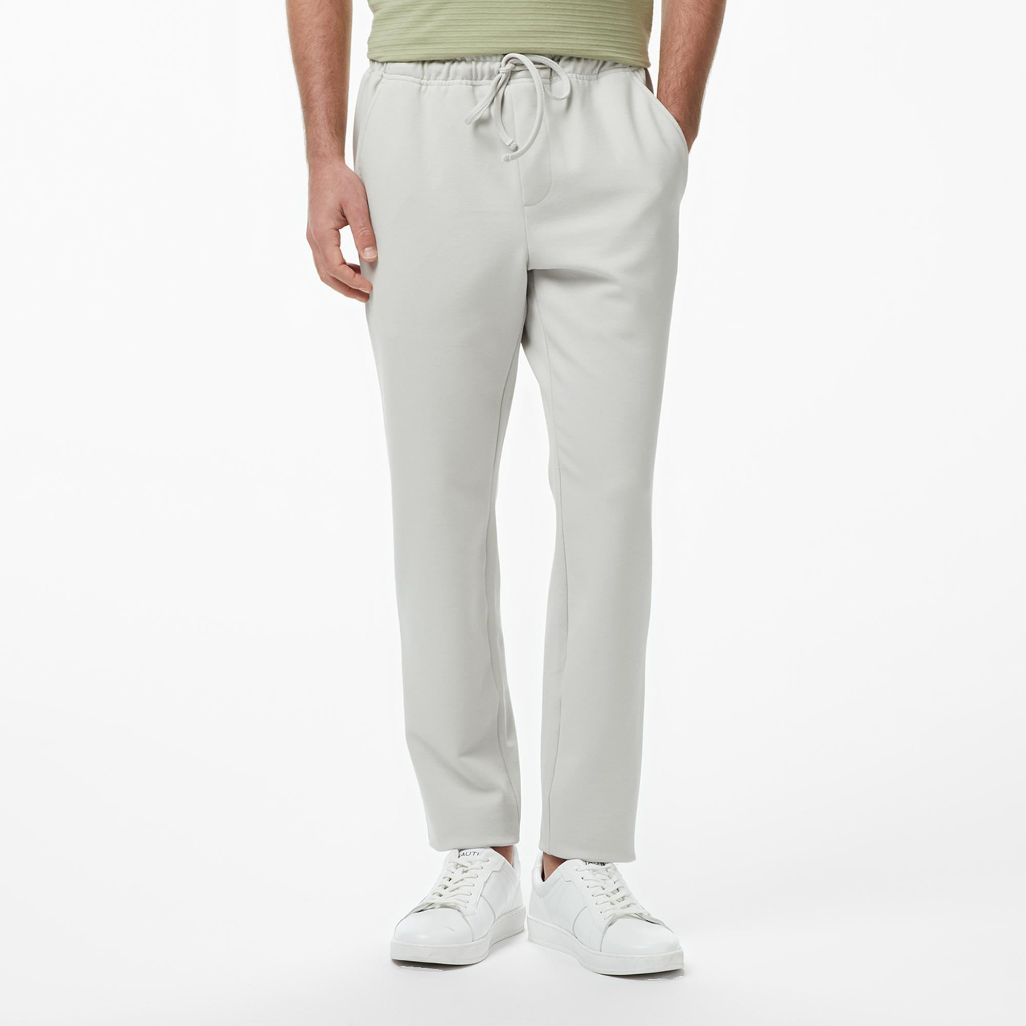 Nautica Erkek Gri Slim Fit Pantolon