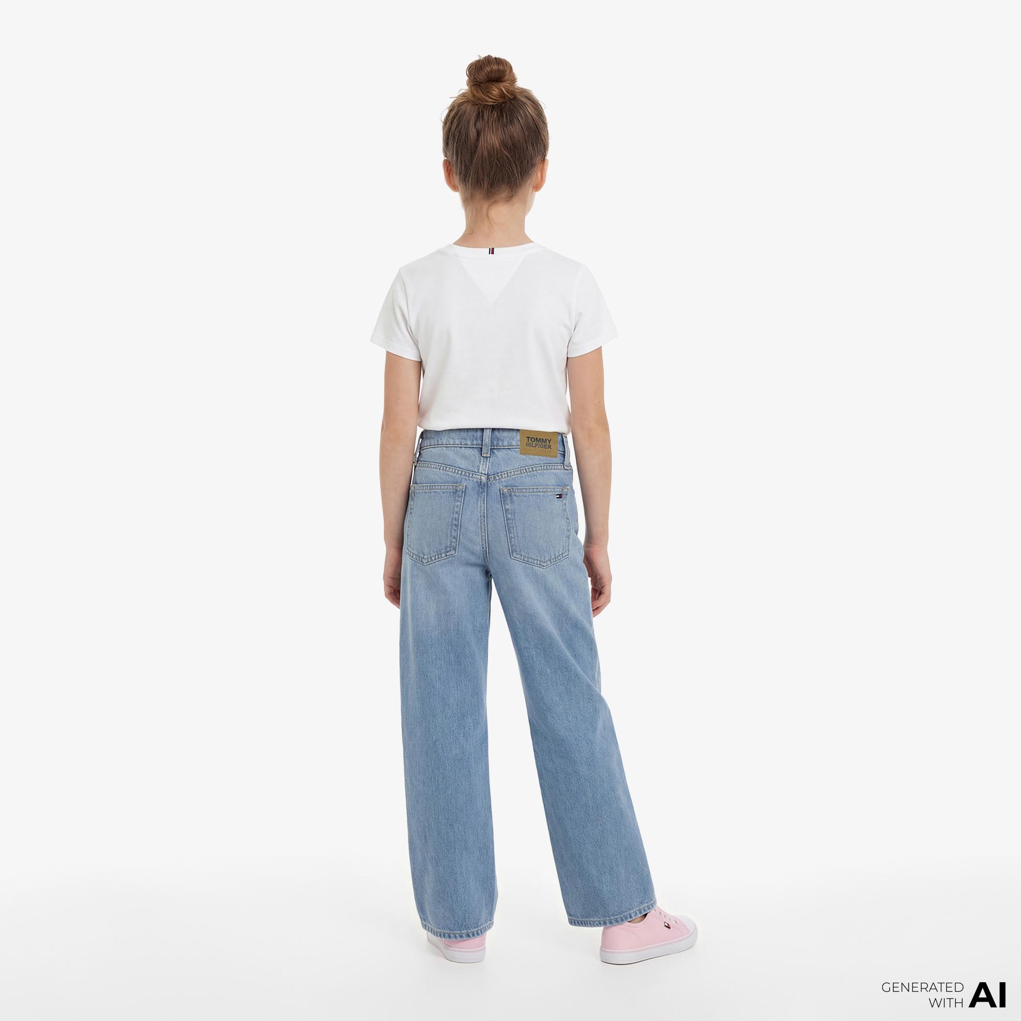 Tommy Hilfiger Denim Çocuk Mavi Jean