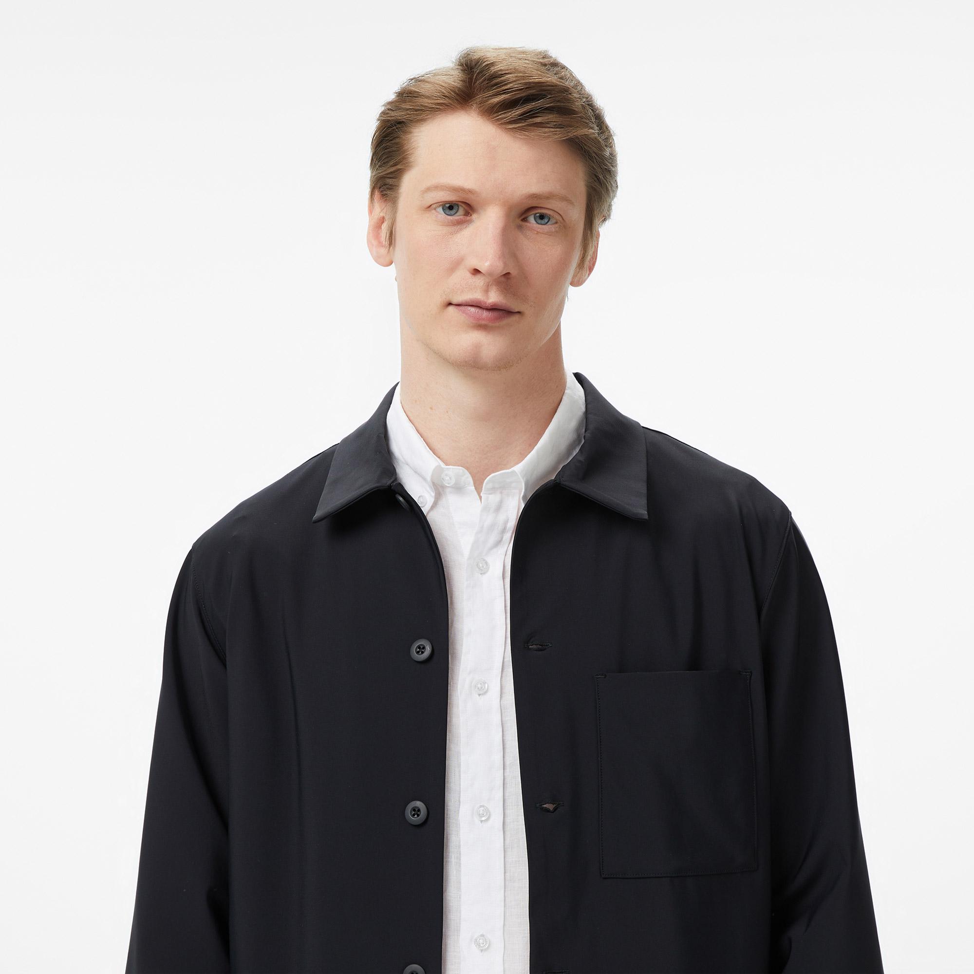 Nautica Erkek Siyah Regular Fit Gömlek