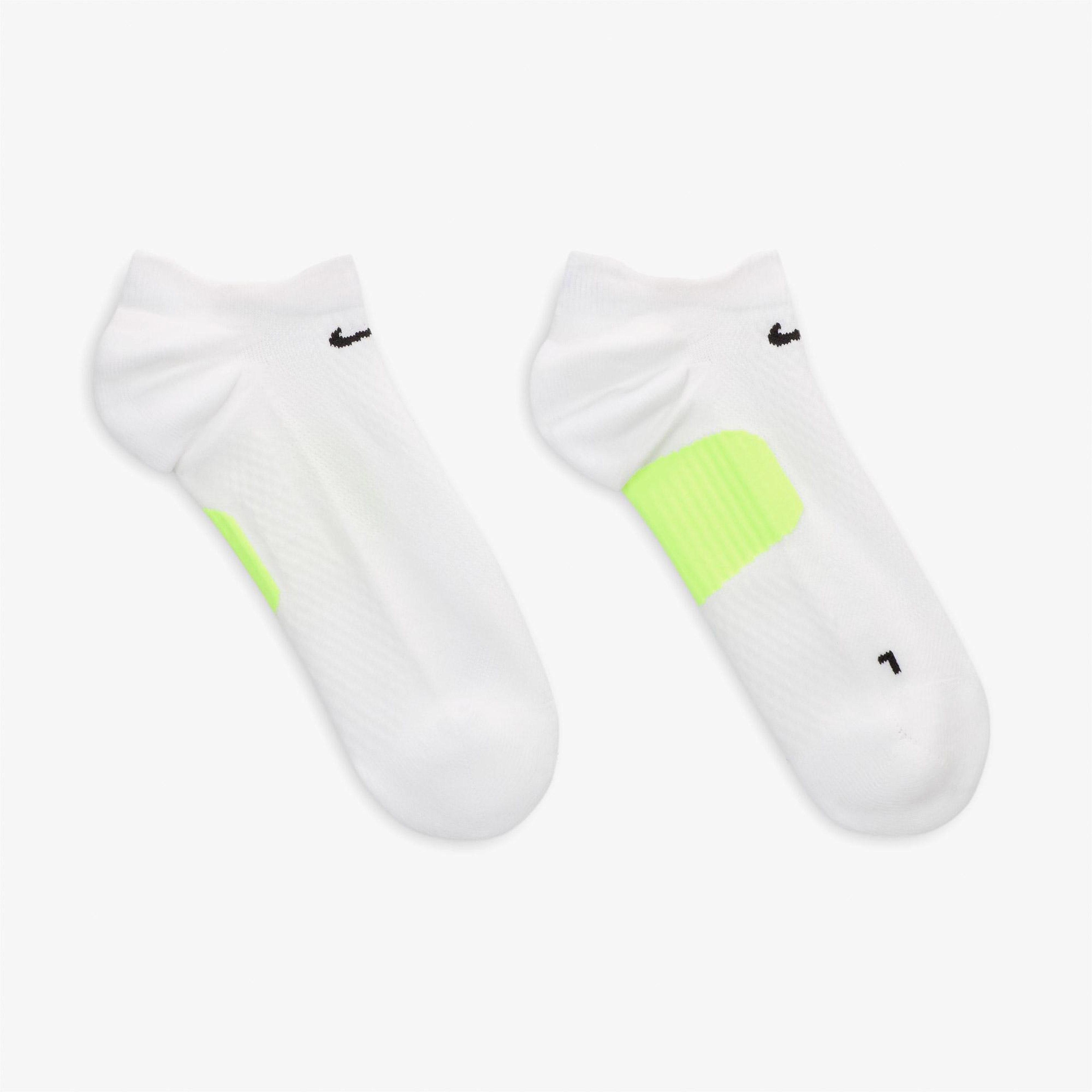 Nike Running Midweight Unisex Beyaz Çorap