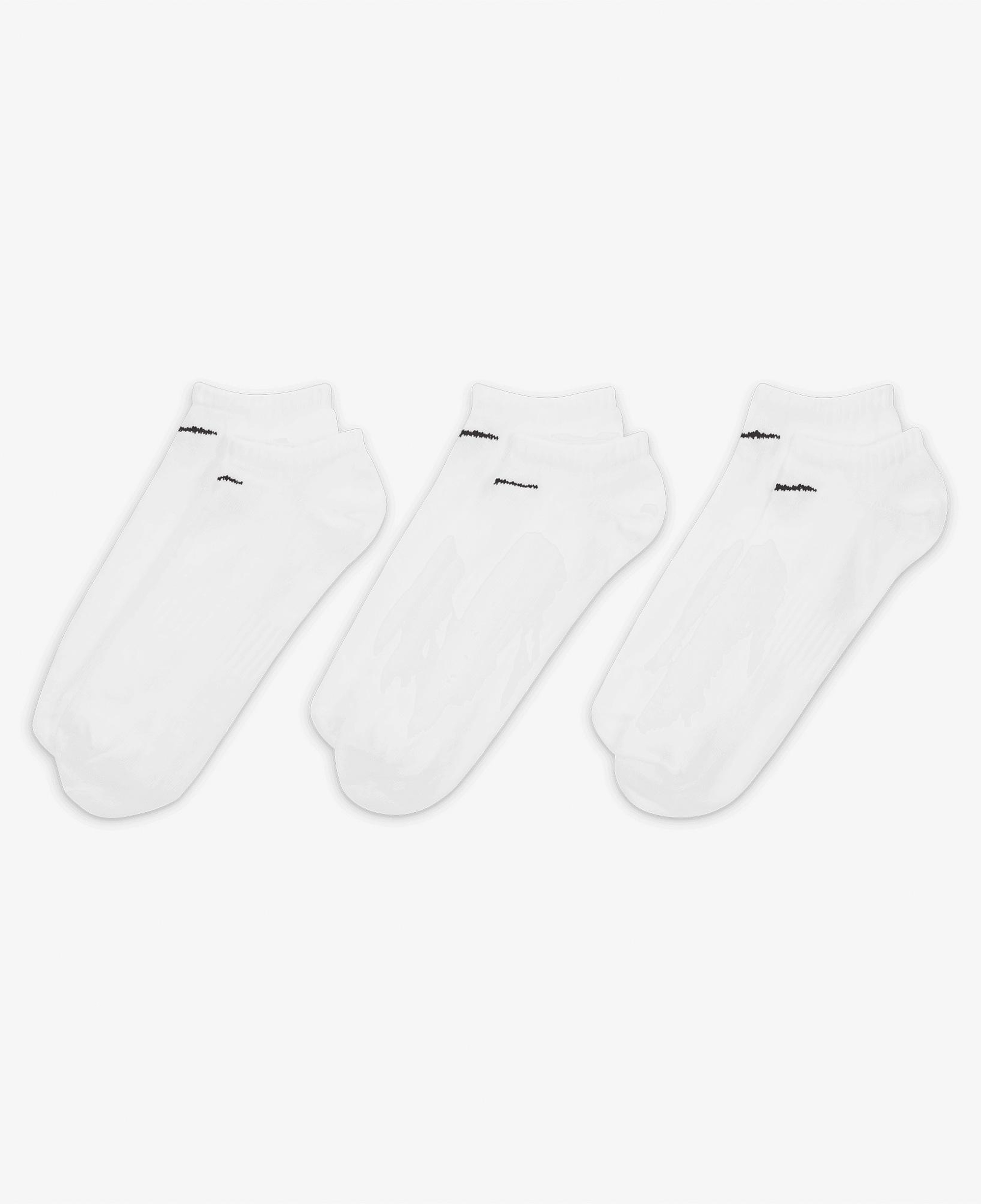 Nike Everyday Sportswear 3'lü 132 Unisex Beyaz Çorap