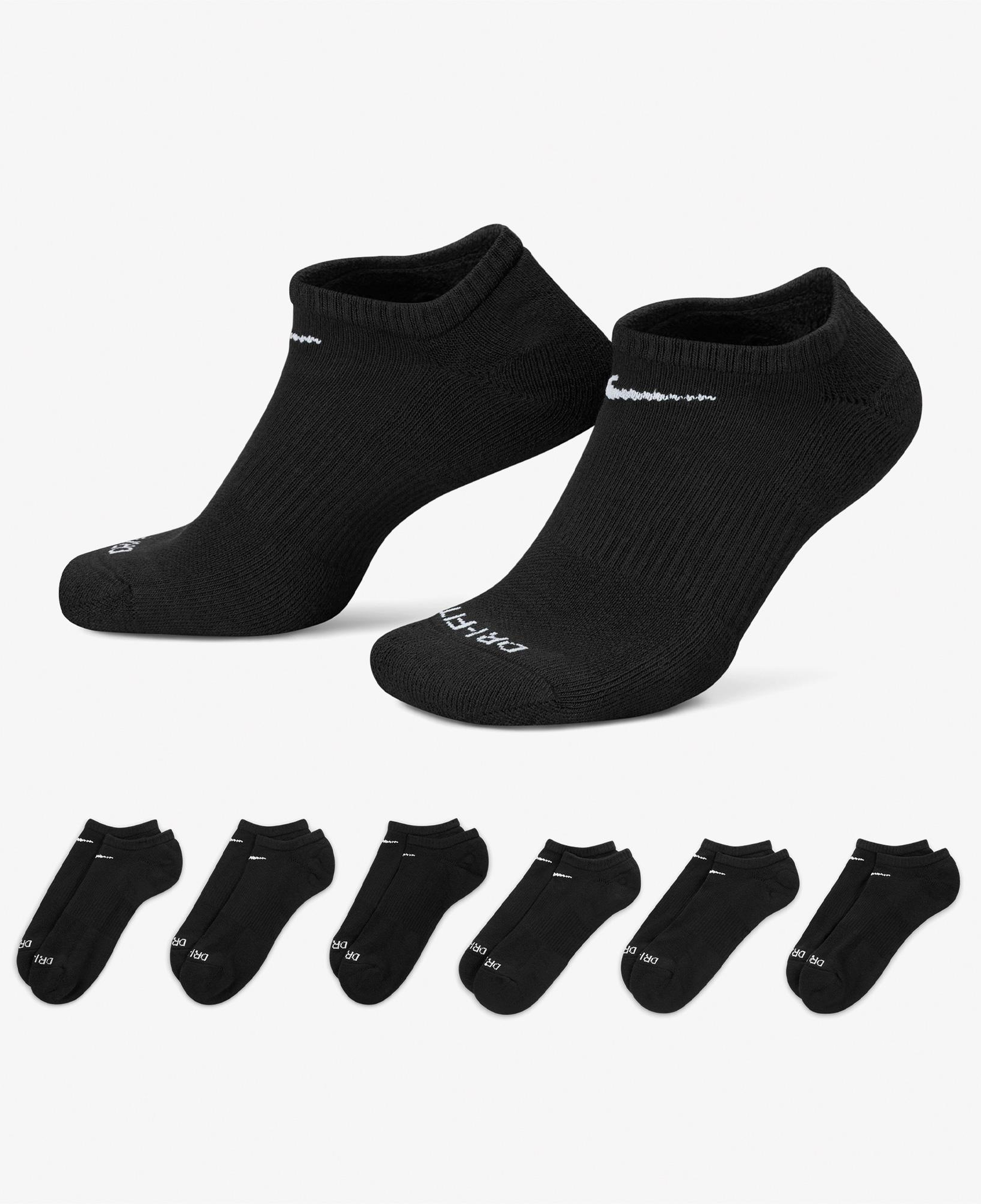 Nike Everyday Plus Cushioned Erkek Siyah 3' lü Çorap