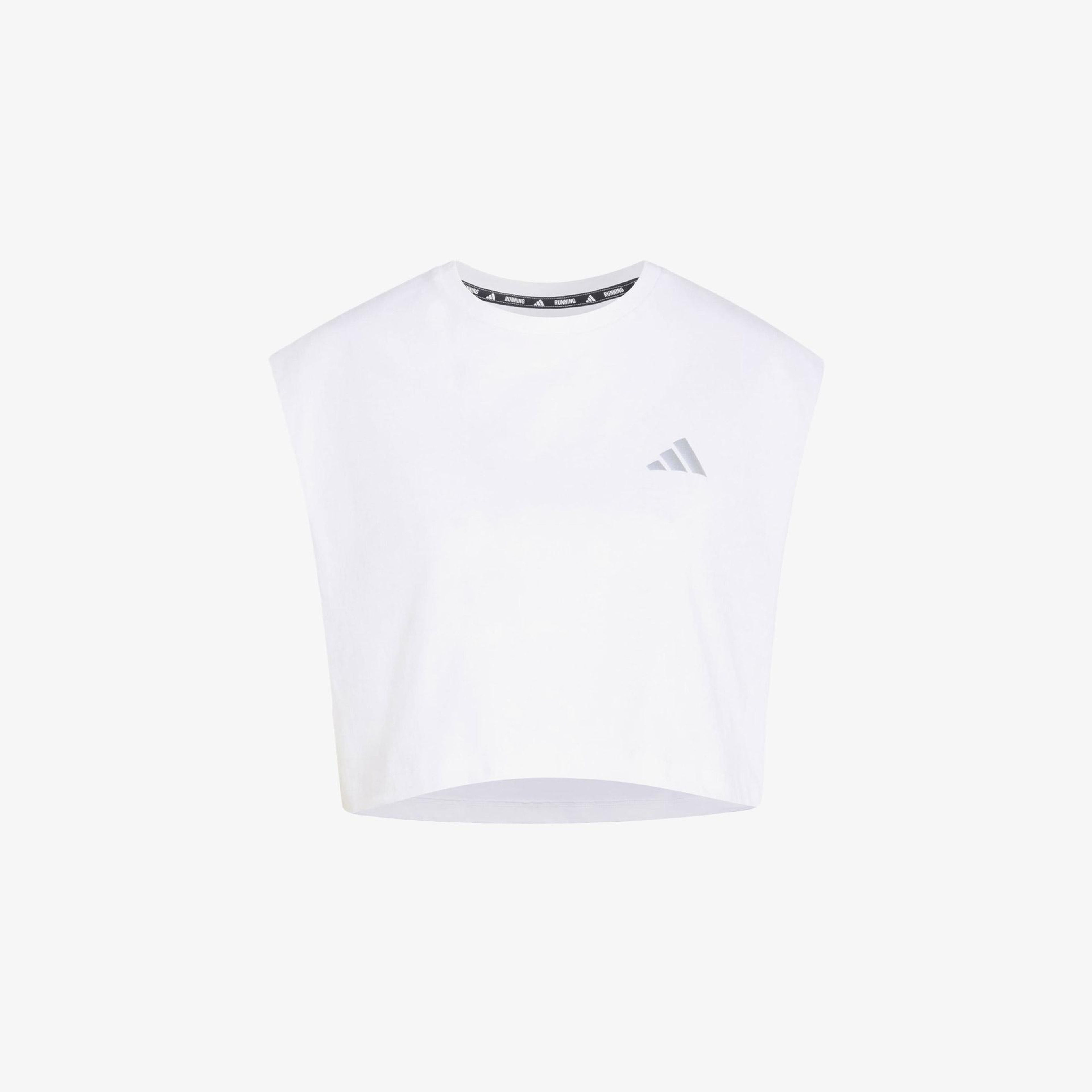 adidas Adi365 Running Essentials Kadın Beyaz Crop T-Shirt