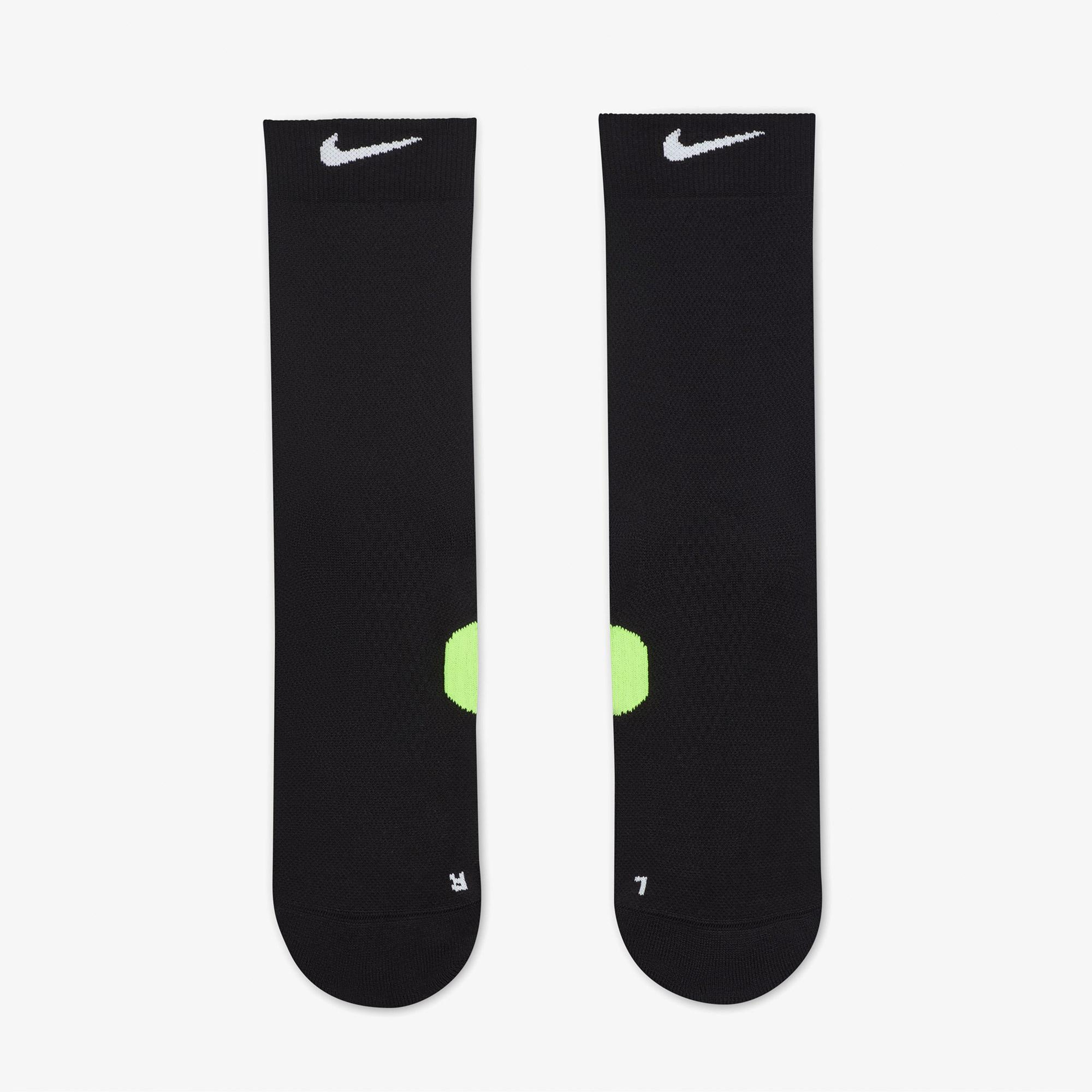 Nike Running Midweight Unisex Siyah Çorap