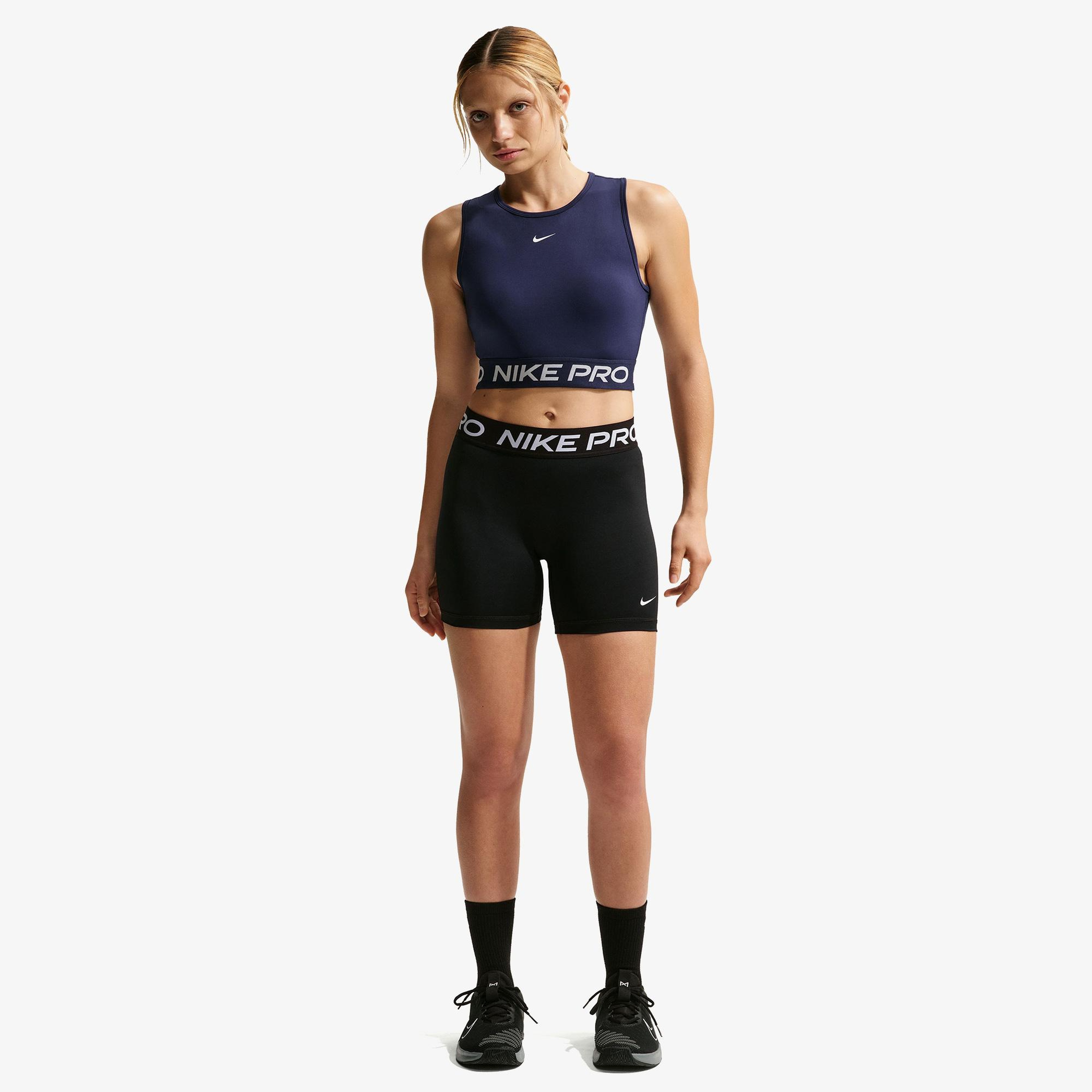 Nike Pro Dri-Fit 365 13 cm Kadın Siyah Kısa Tayt