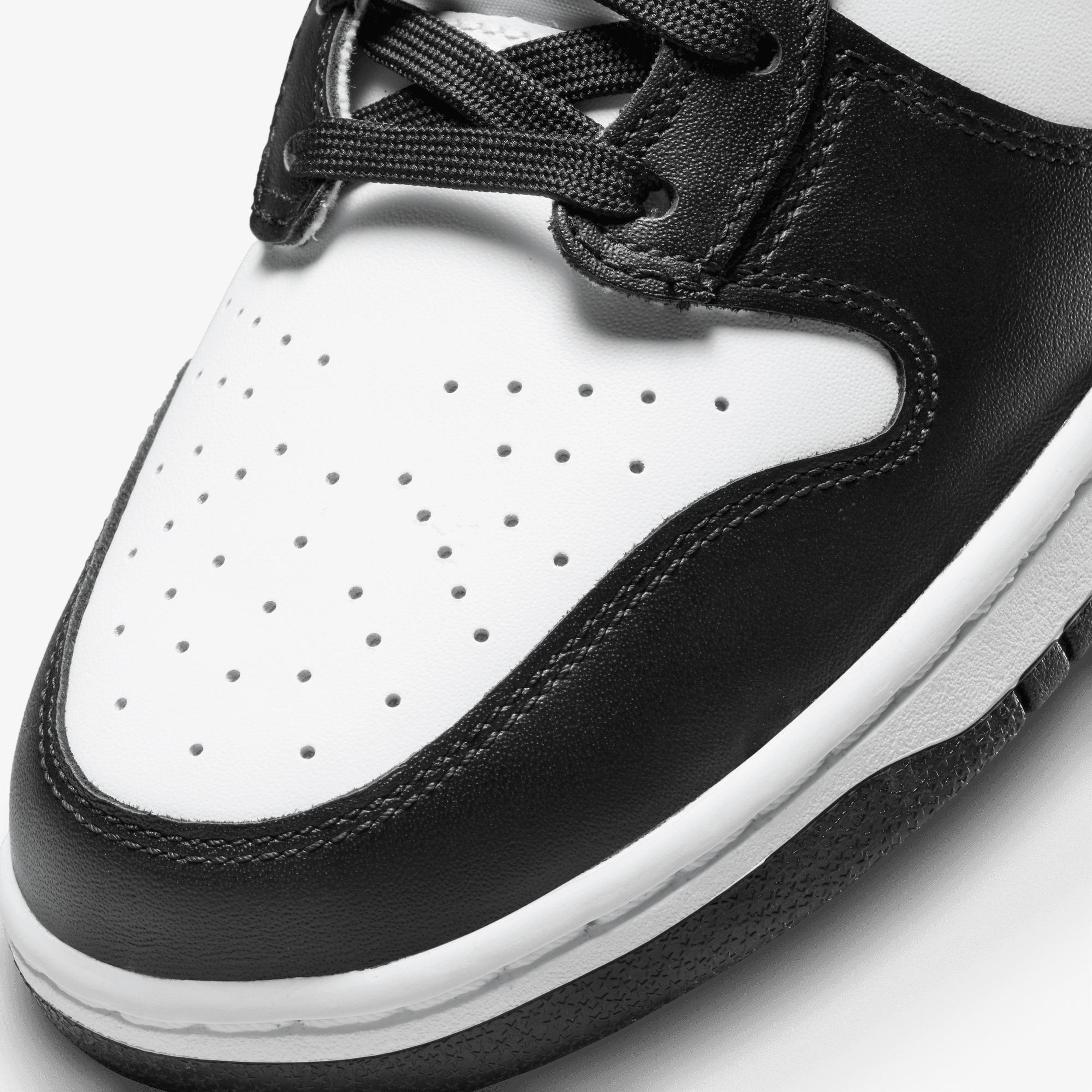 Nike Dunk Hi Retro Panda Erkek Beyaz/Siyah Spor Ayakkabı