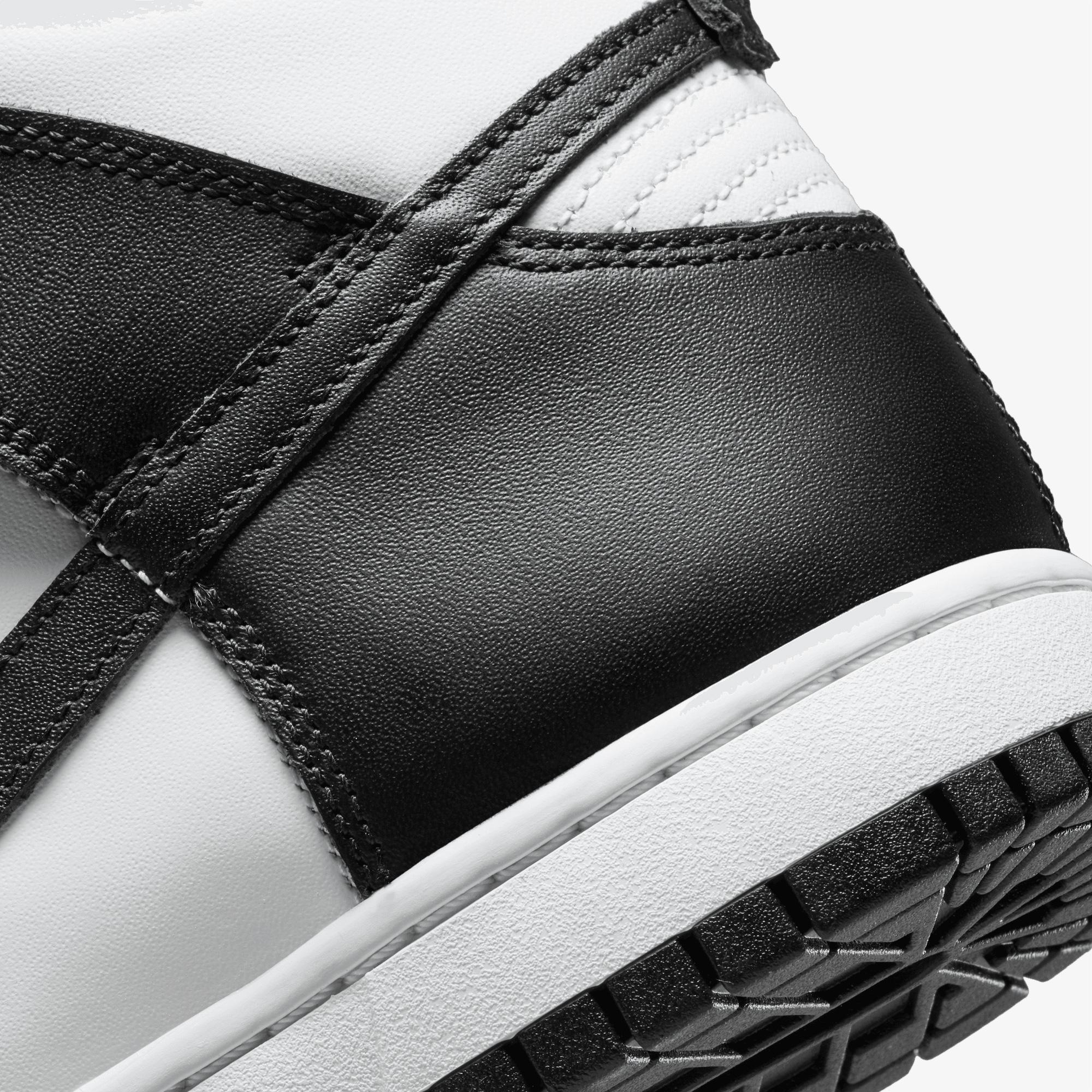Nike Dunk Hi Retro Panda Erkek Beyaz/Siyah Spor Ayakkabı