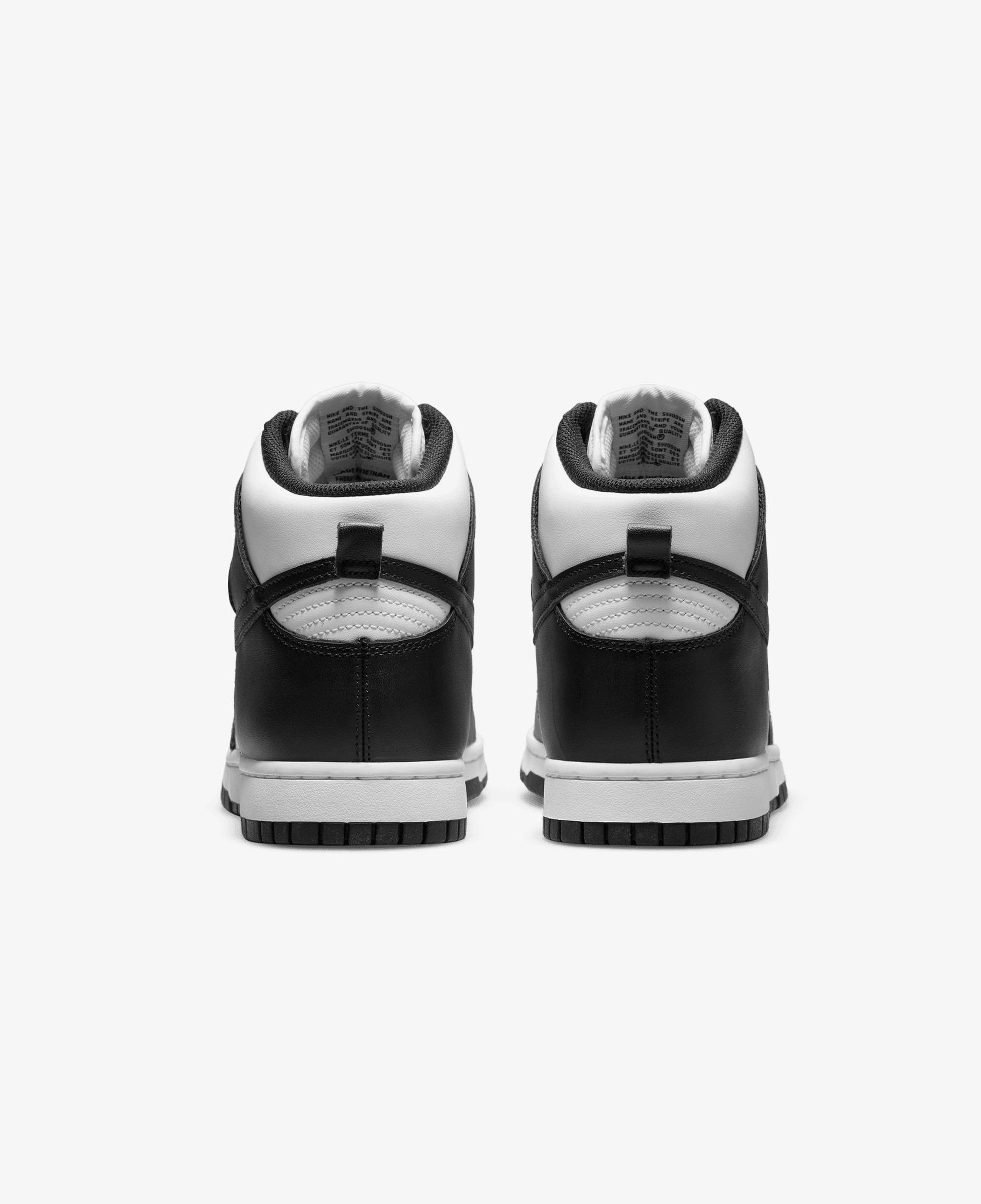 Nike Dunk Hi Retro Panda Erkek Beyaz/Siyah Spor Ayakkabı