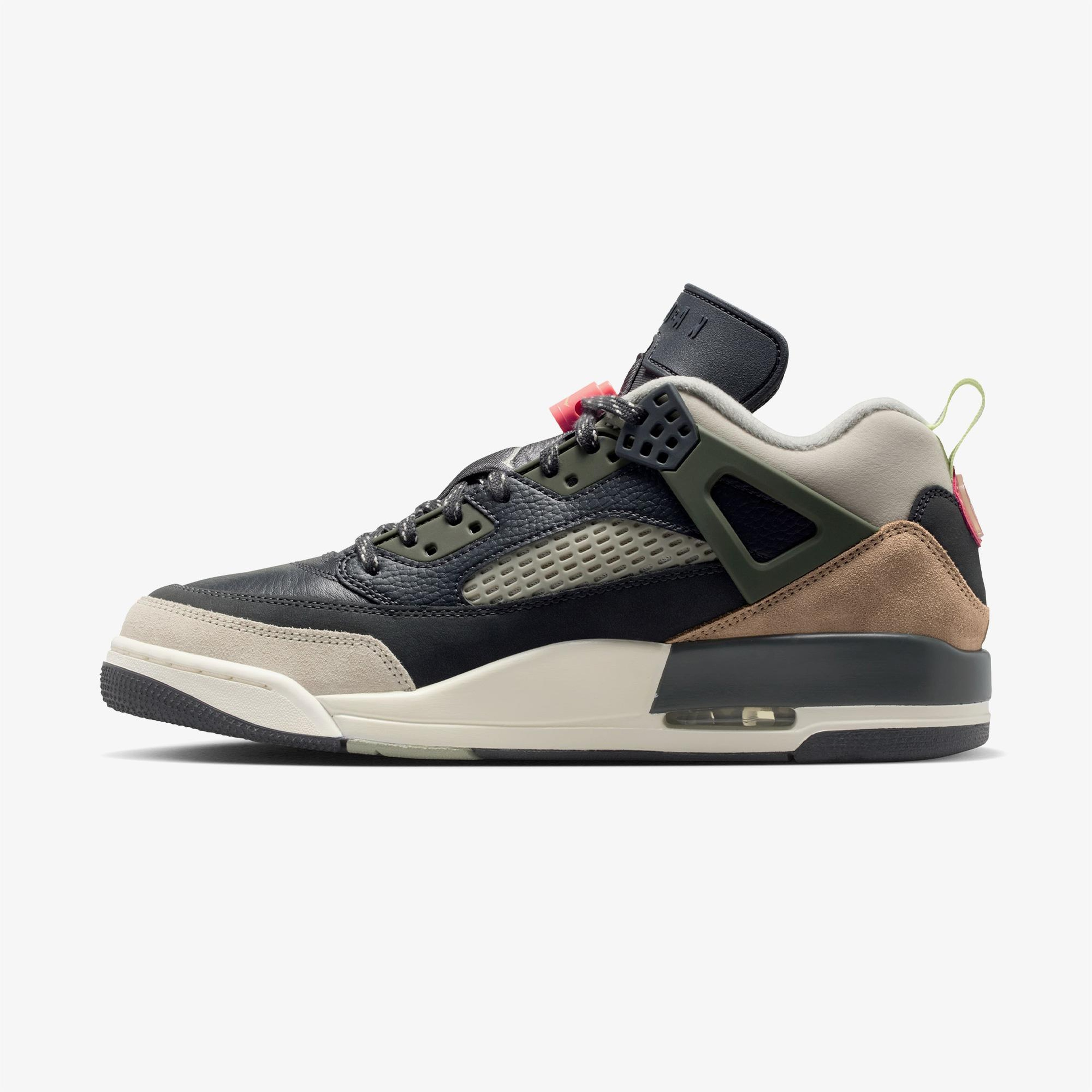 Jordan Spizike Low Erkek Antrasit Spor Ayakkabı