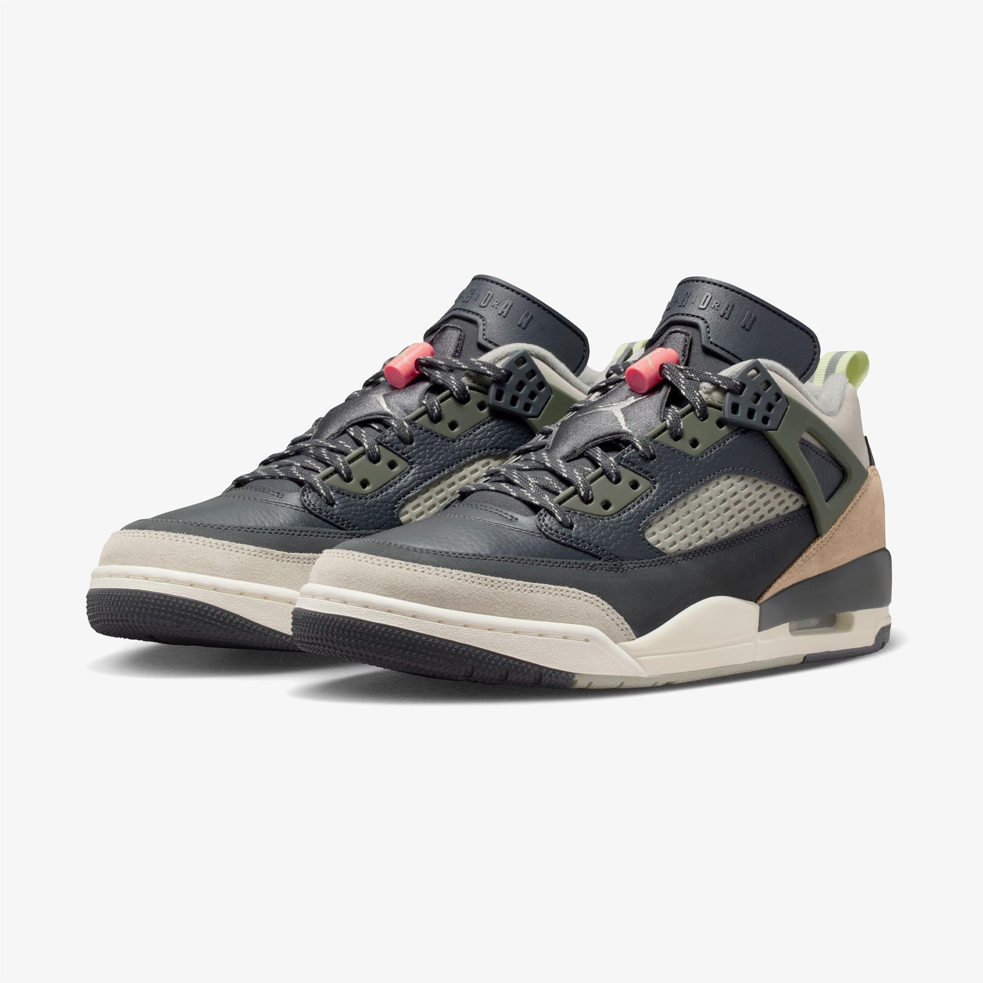 Jordan Spizike Low Erkek Antrasit Spor Ayakkabı