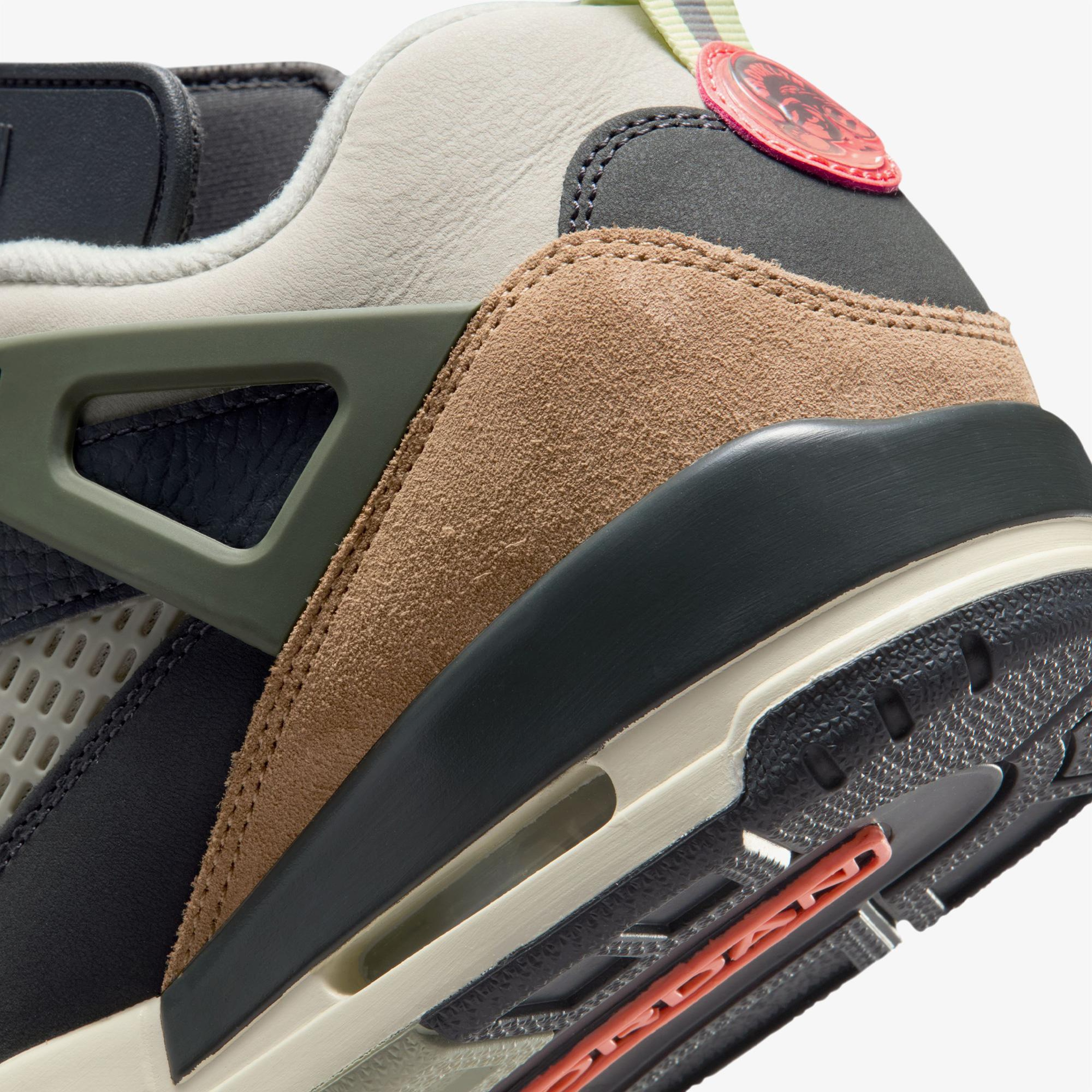 Jordan Spizike Low Erkek Antrasit Spor Ayakkabı