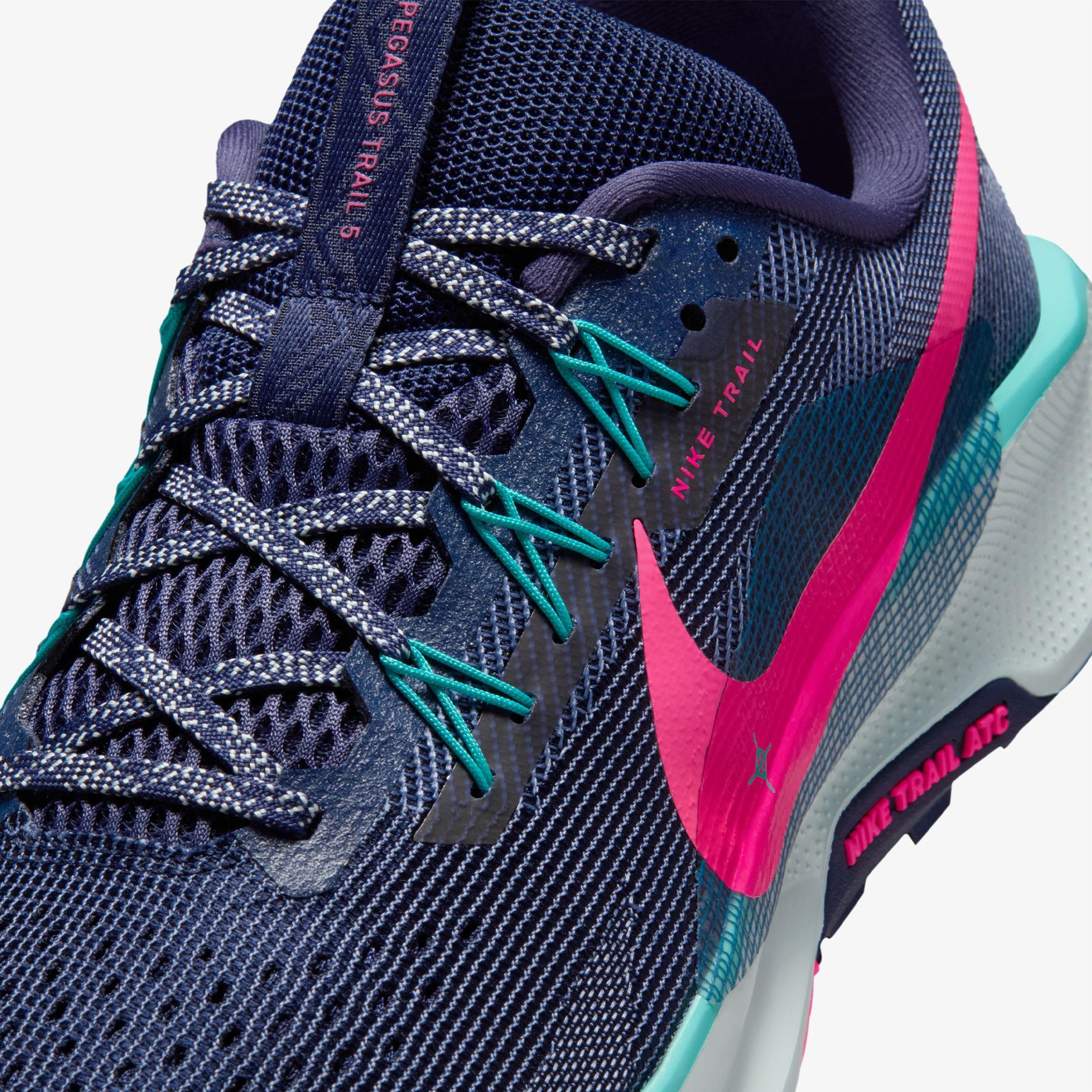 Nike Reactx Pegasus Trail 5 Erkek Lacivert Koşu Ayakkabısı