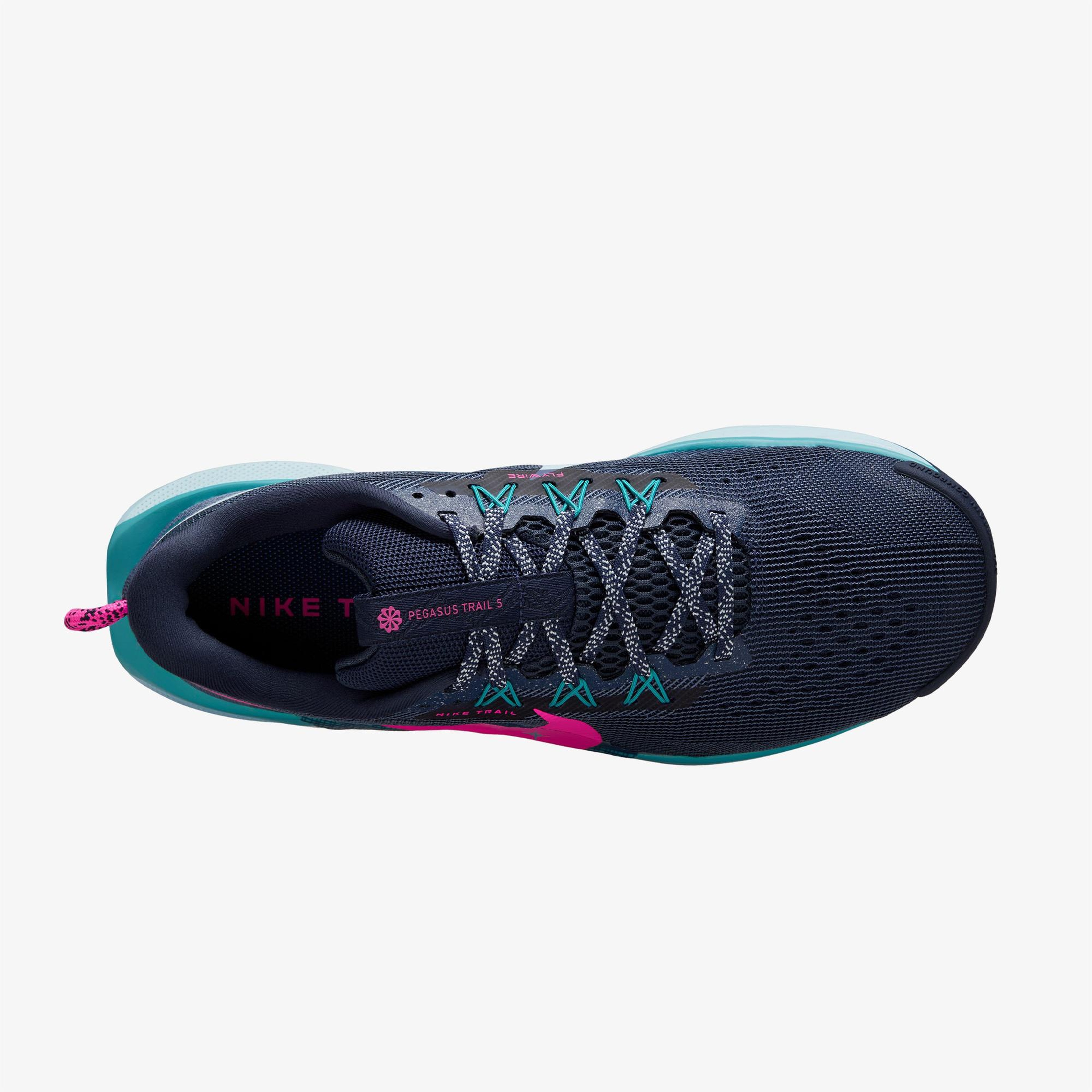 Nike Reactx Pegasus Trail 5 Erkek Lacivert Koşu Ayakkabısı