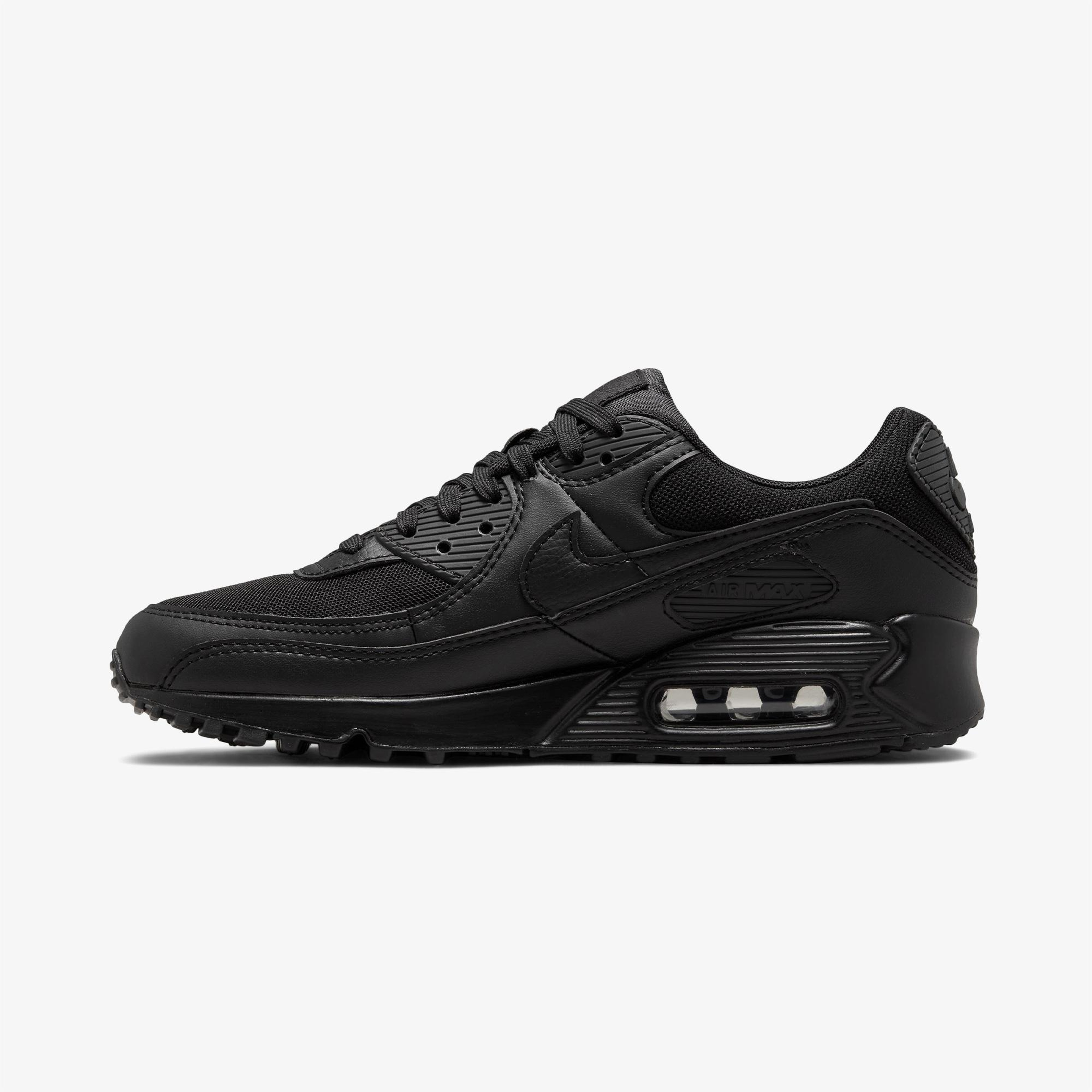 Nike Air Max 90 Kadın Siyah Spor Ayakkabı