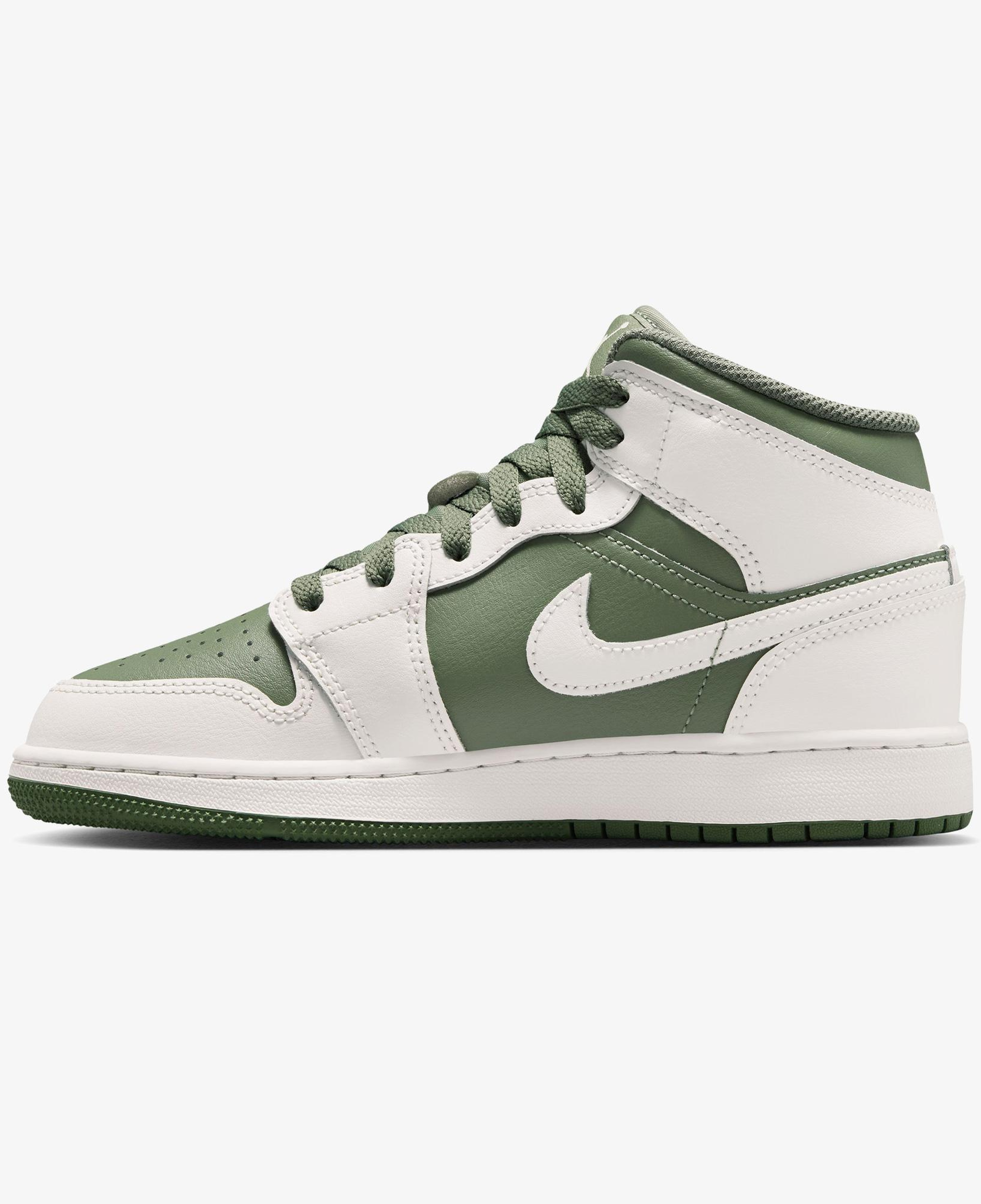 Jordan Air 1 Mid Yeşil Spor Ayakkabı