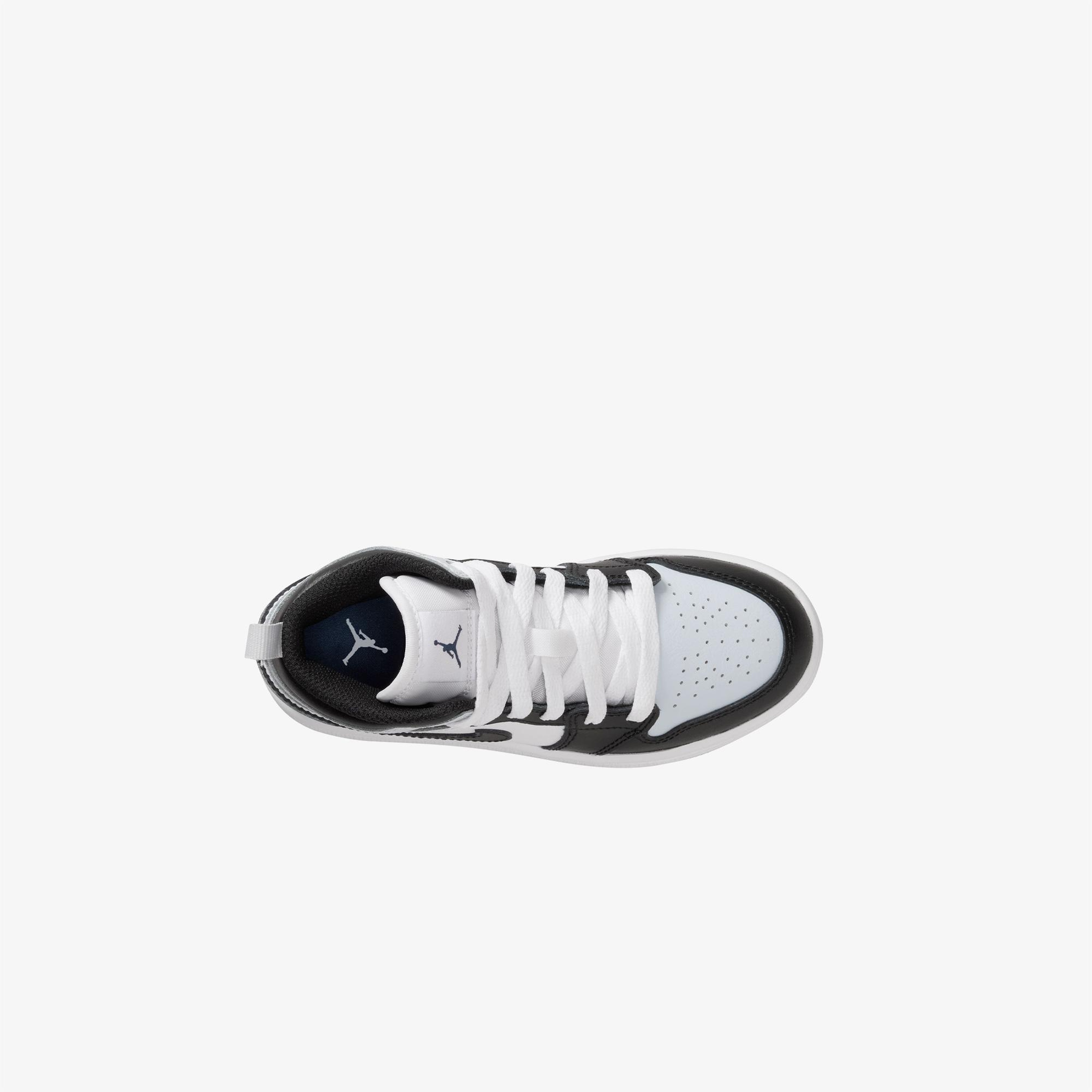 Jordan 1 Mid Çocuk Mavi Spor Ayakkabı