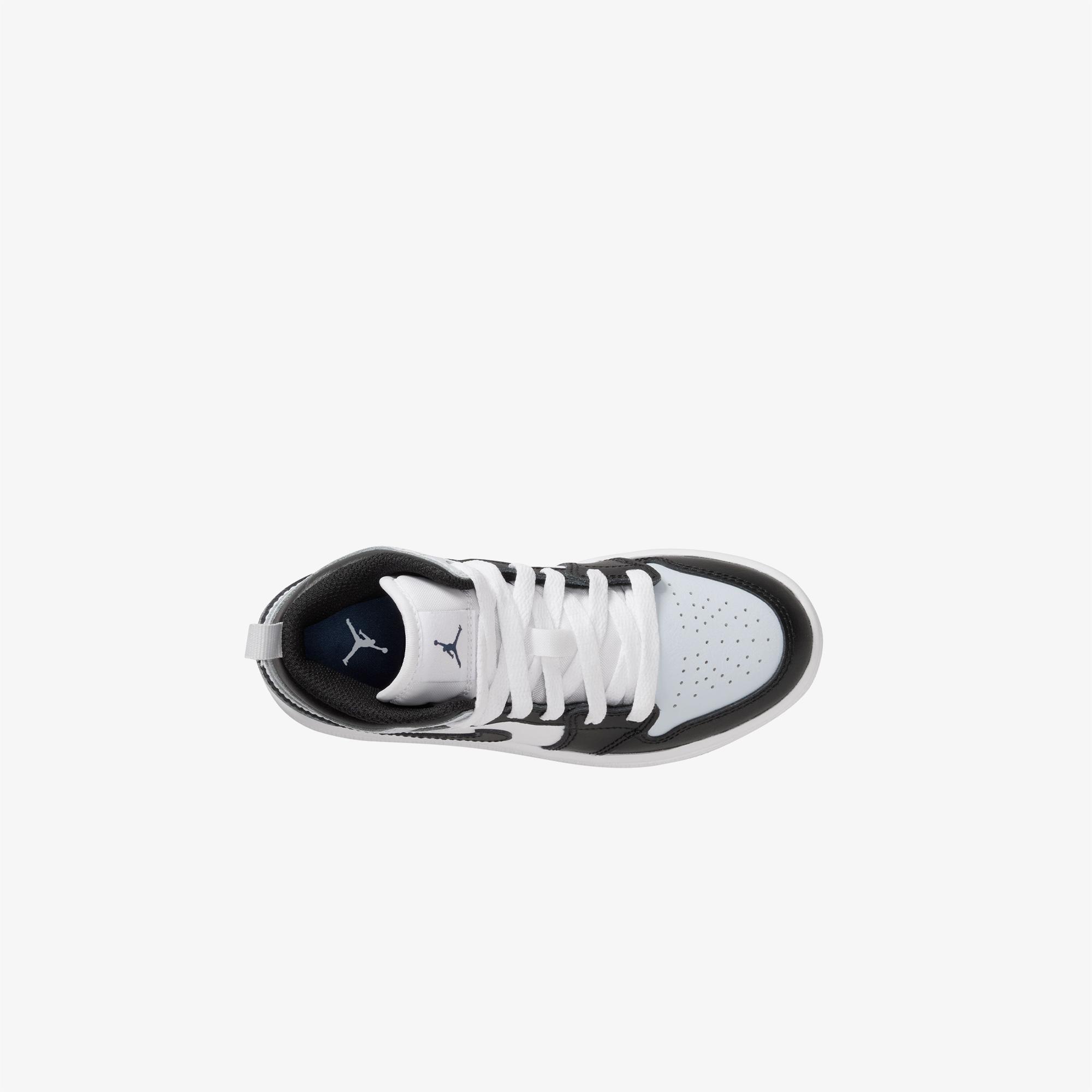 Jordan 1 Mid Çocuk Mavi Spor Ayakkabı