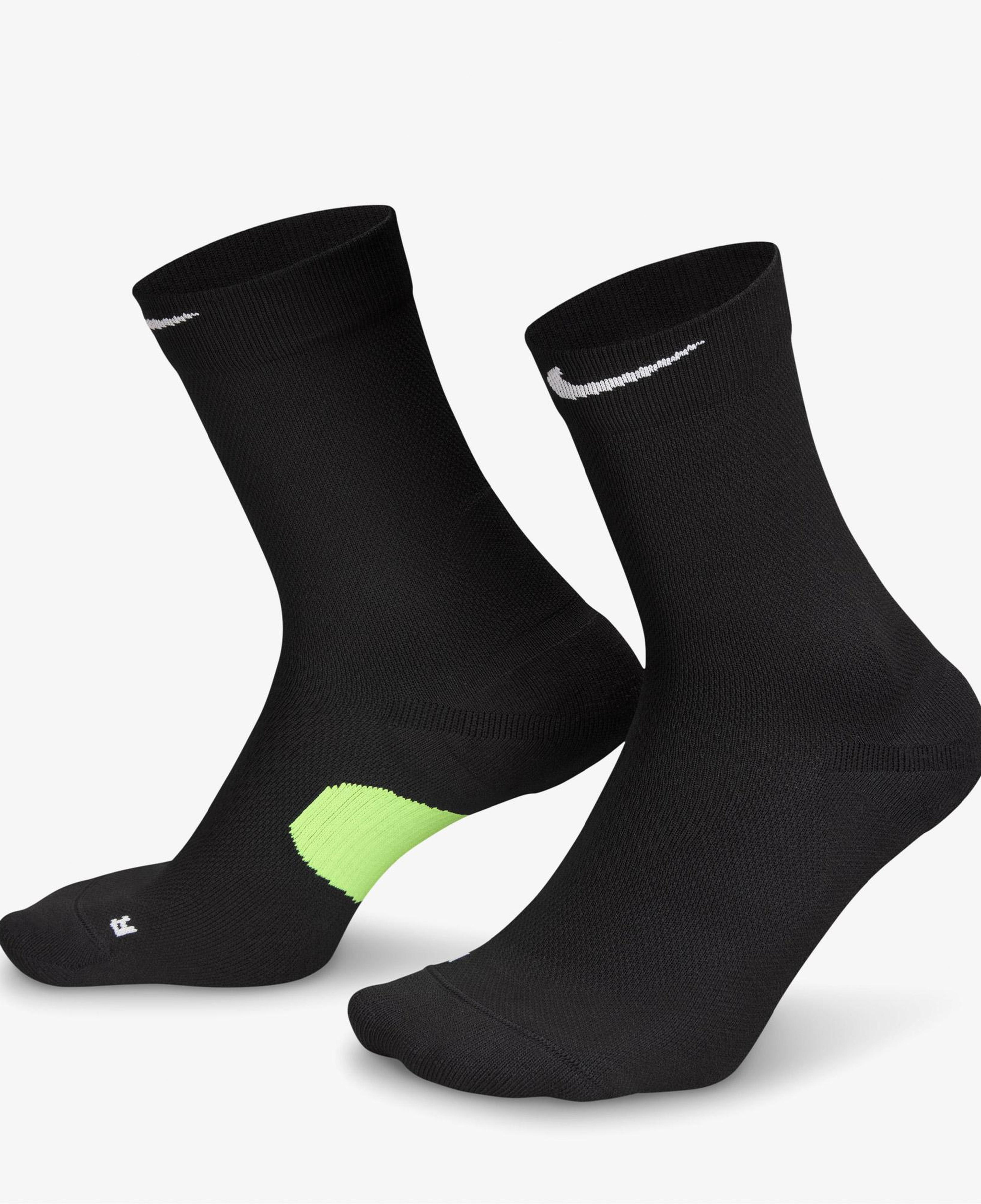 Nike Running Midweight Unisex Siyah Çorap