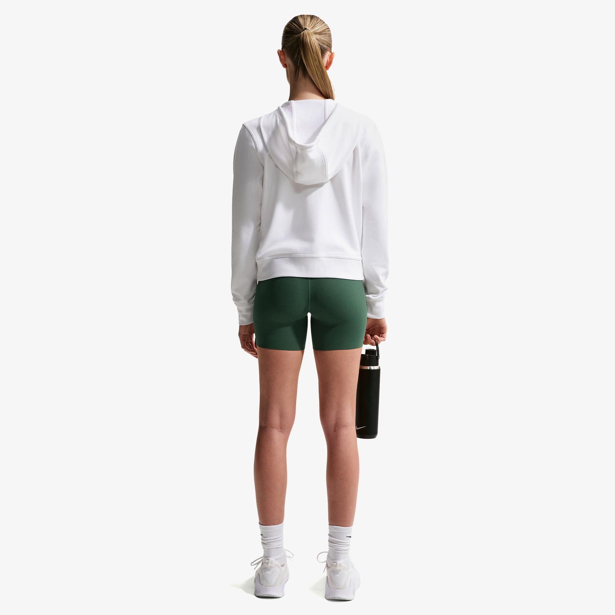 Nike Dri-Fit Zenvy Yüksek Belli 13 cm Kadın Yeşil Kısa Tayt