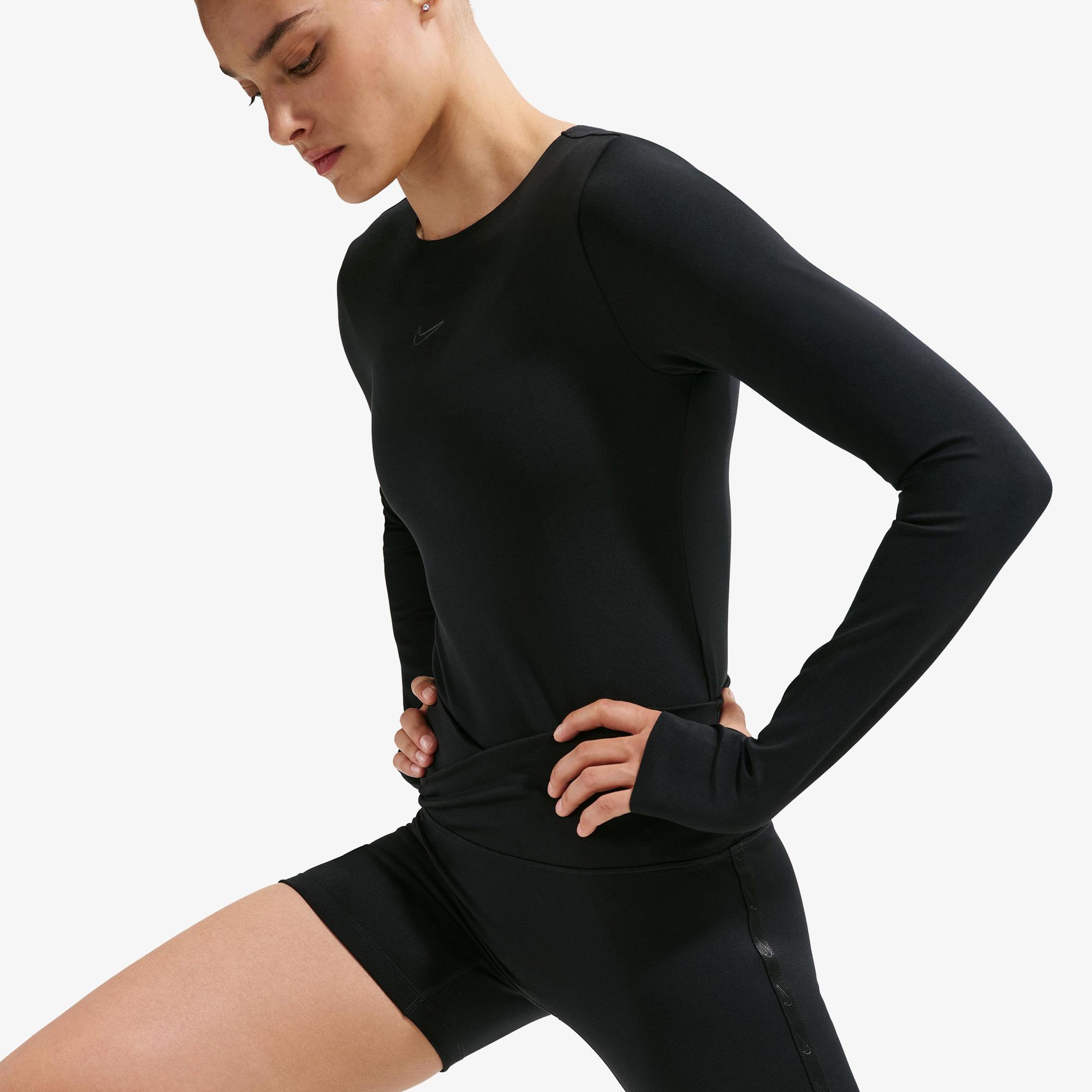 Nike Dri-Fit One 13 cm Kadın Siyah Kısa Tayt