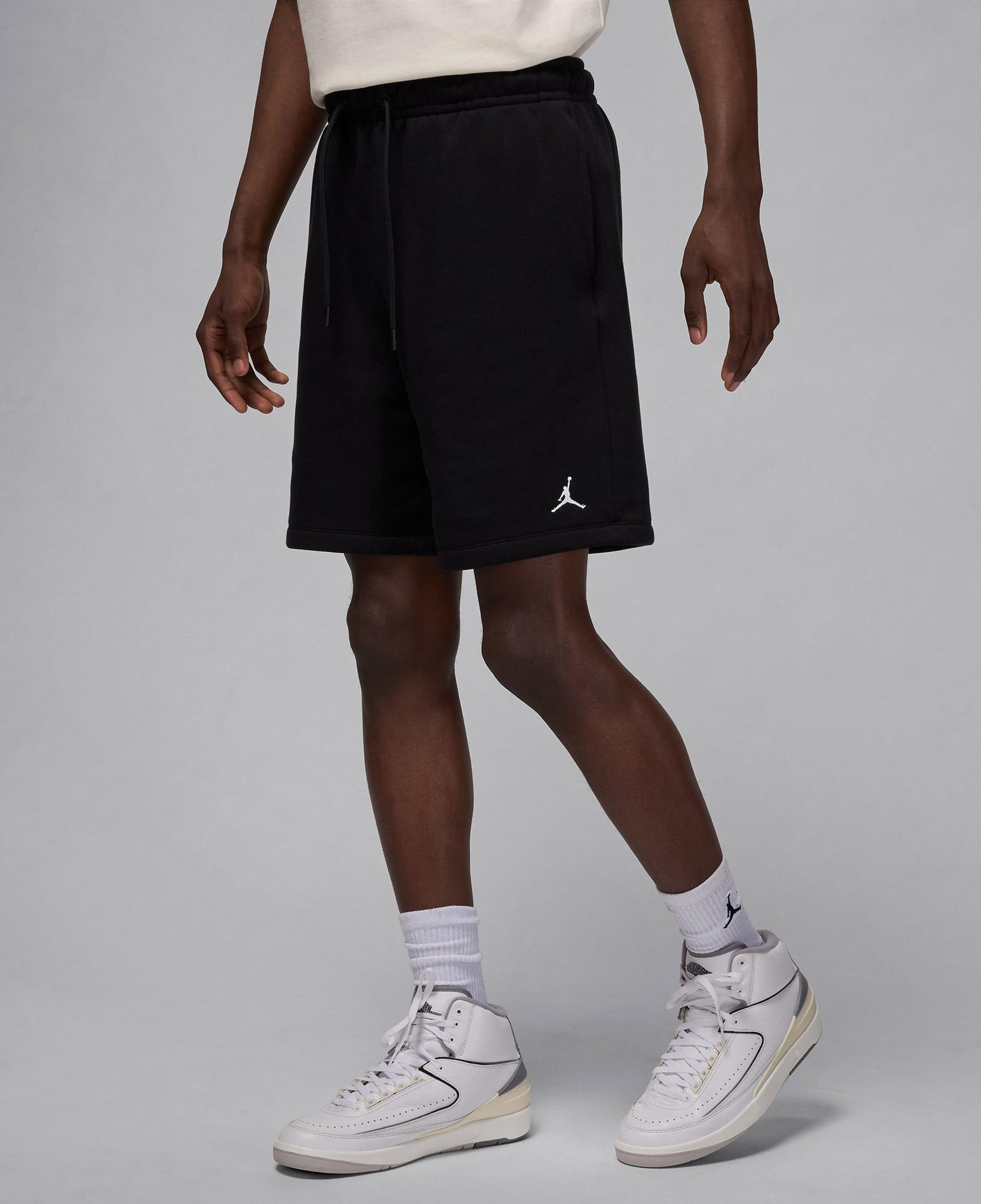 Jordan Brooklyn Fleece Erkek Siyah Şort