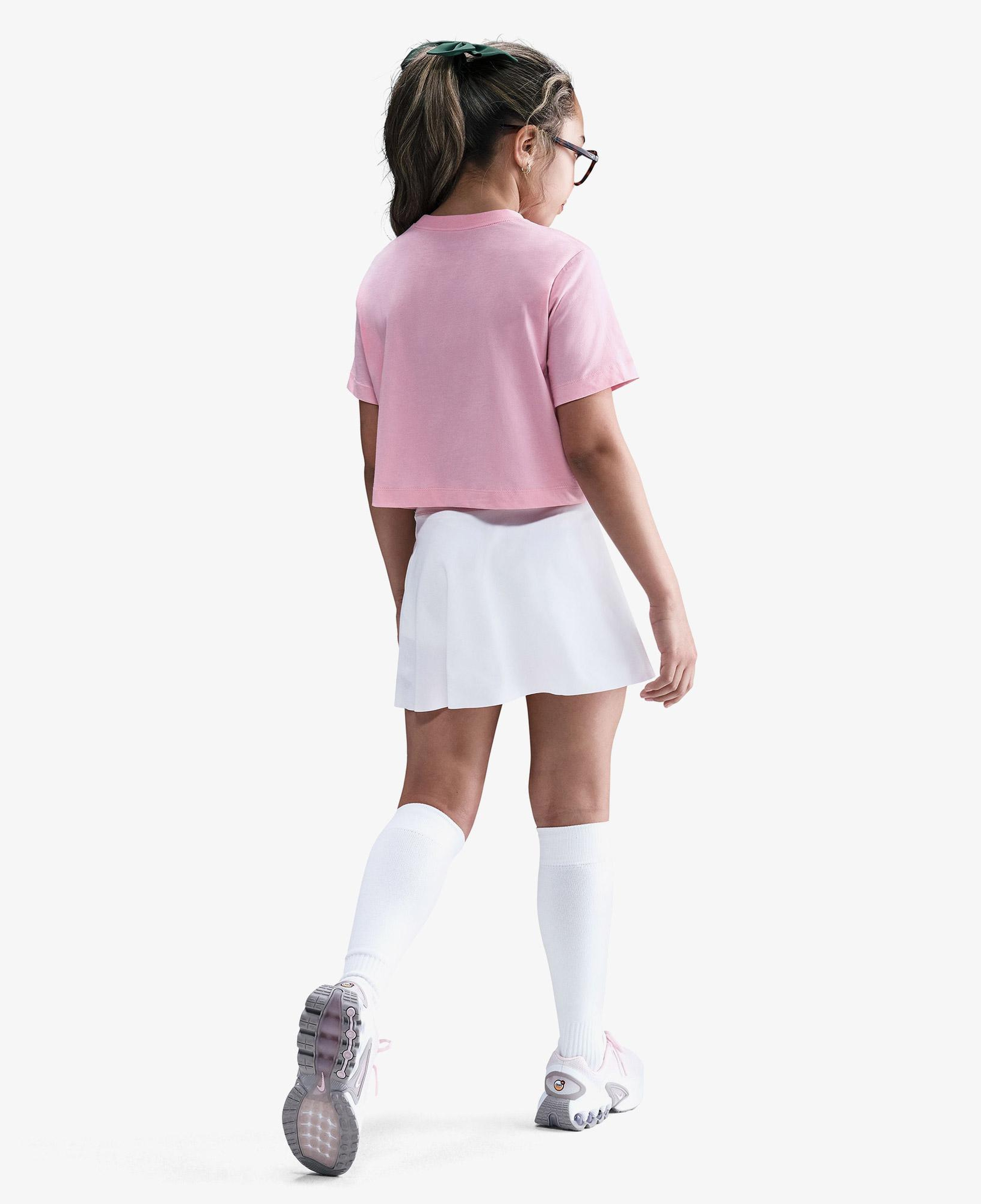 Nike Sportswear Futura Çocuk Pembe Crop T-Shirt