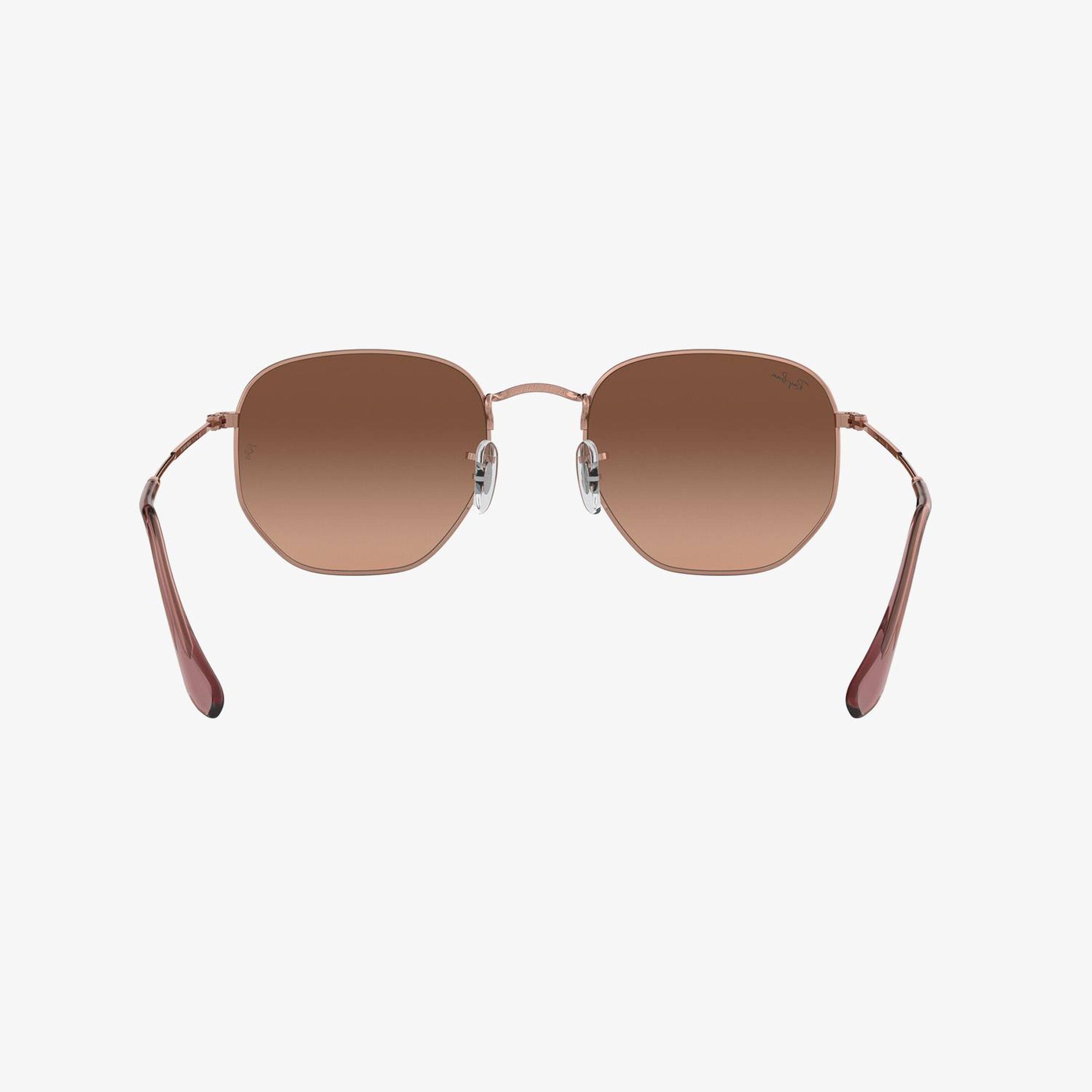 RAY-BAN 0RB3548N Hexagonal Unisex Bronze-Copper Güneş Gözlüğü