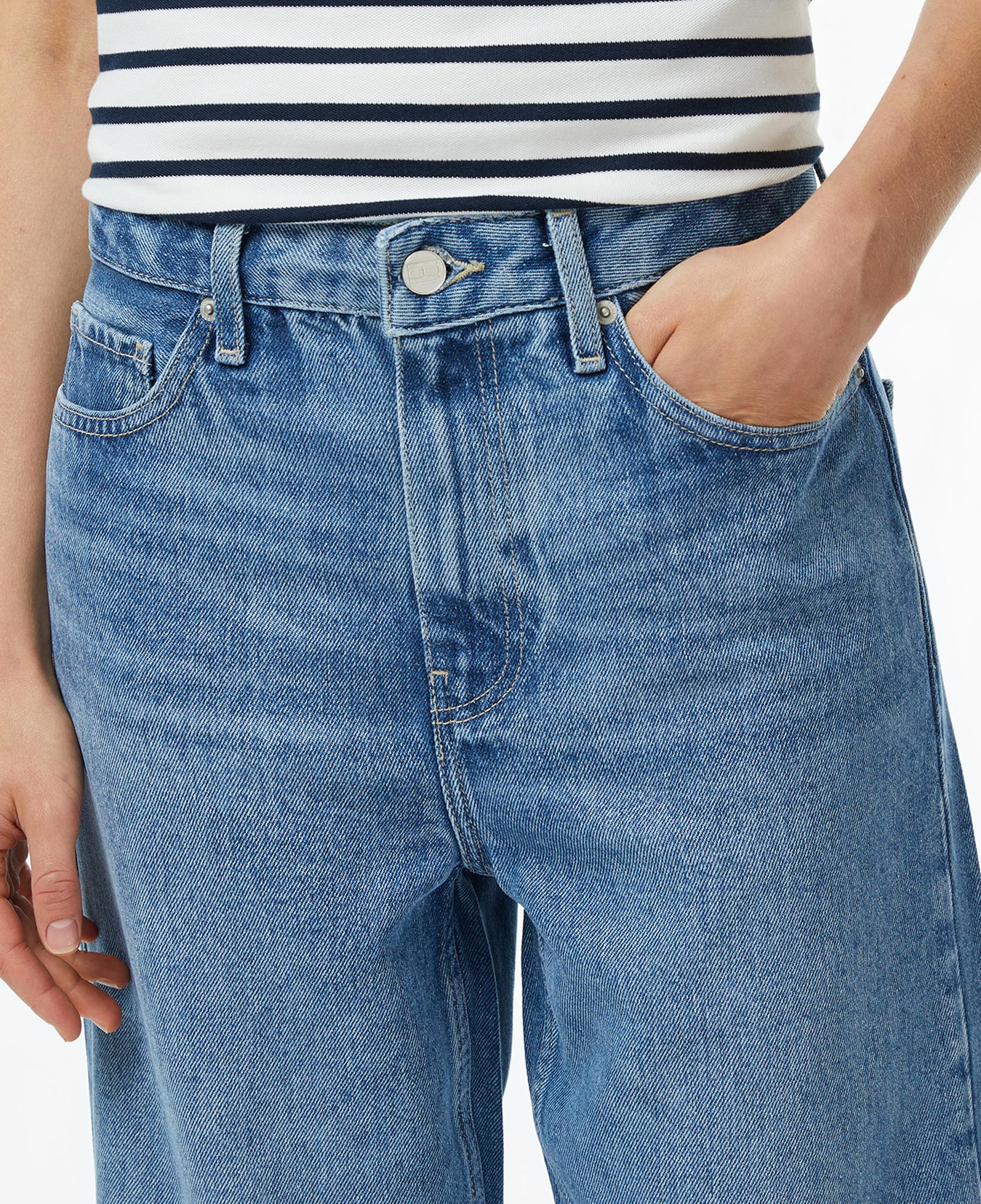 Tommy Hilfiger Denim Lana Loose Kadın Mavi Jean Pantolon