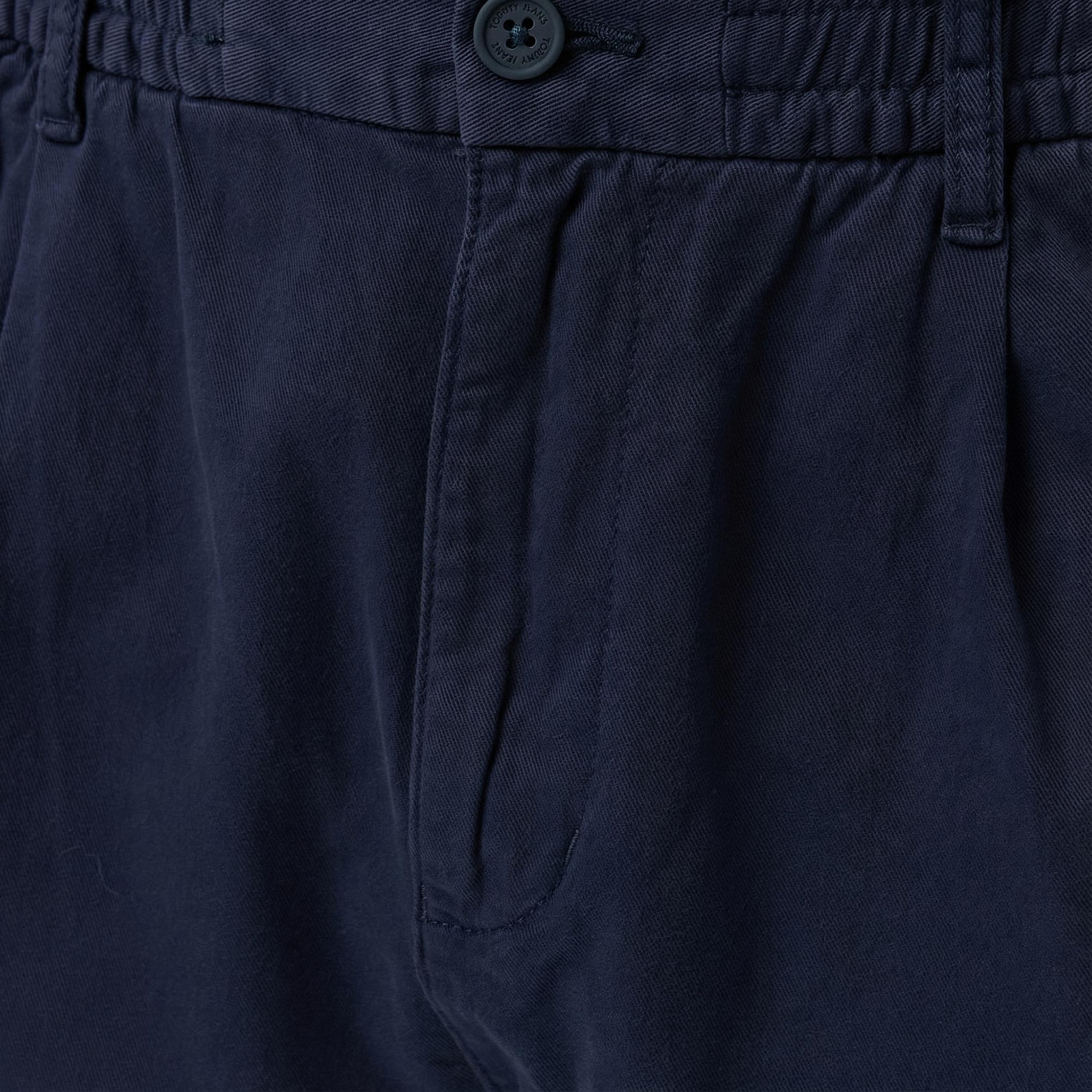 Tommy Hilfiger İsaac Light Cotton Erkek Lacivert Pantolon