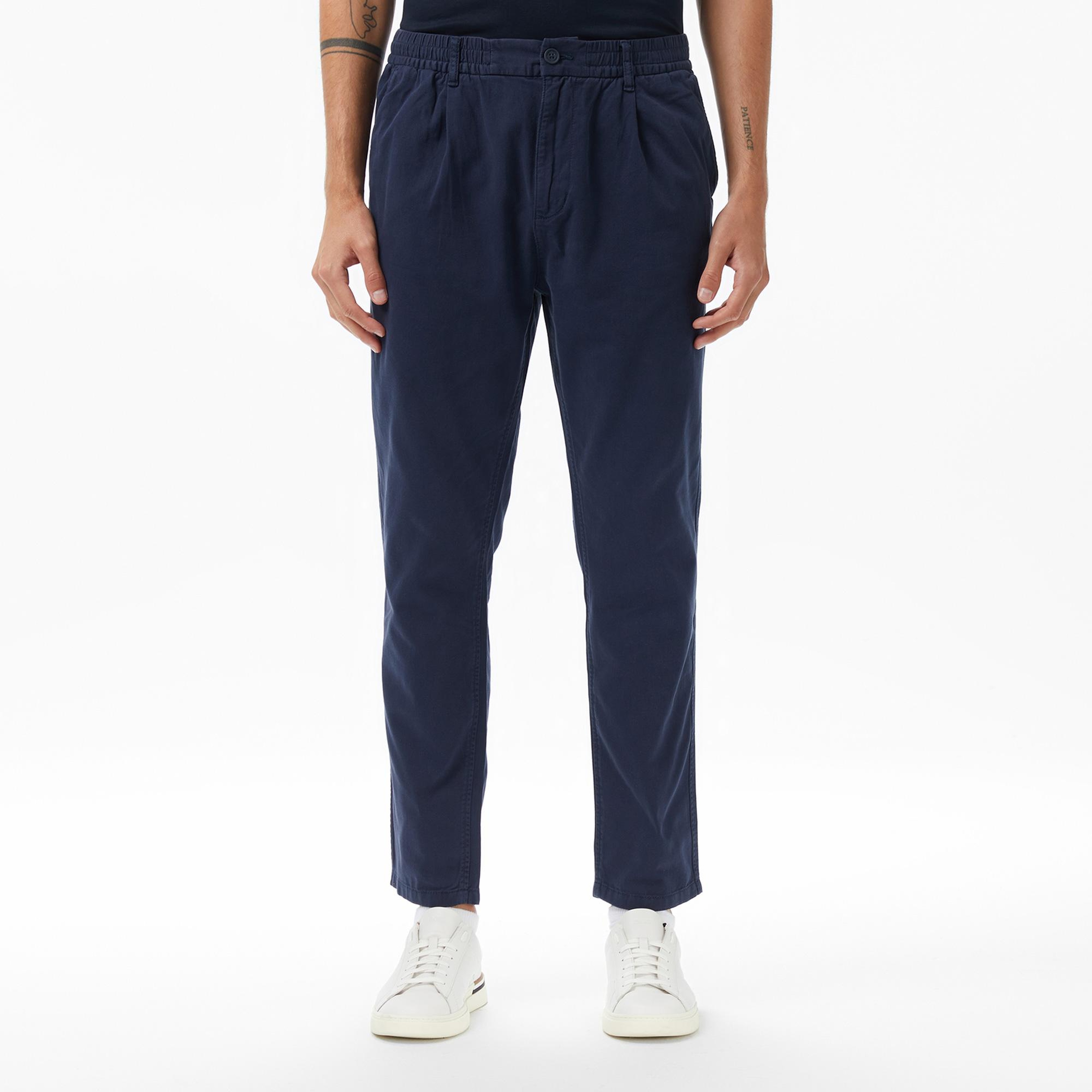 Tommy Hilfiger İsaac Light Cotton Erkek Lacivert Pantolon