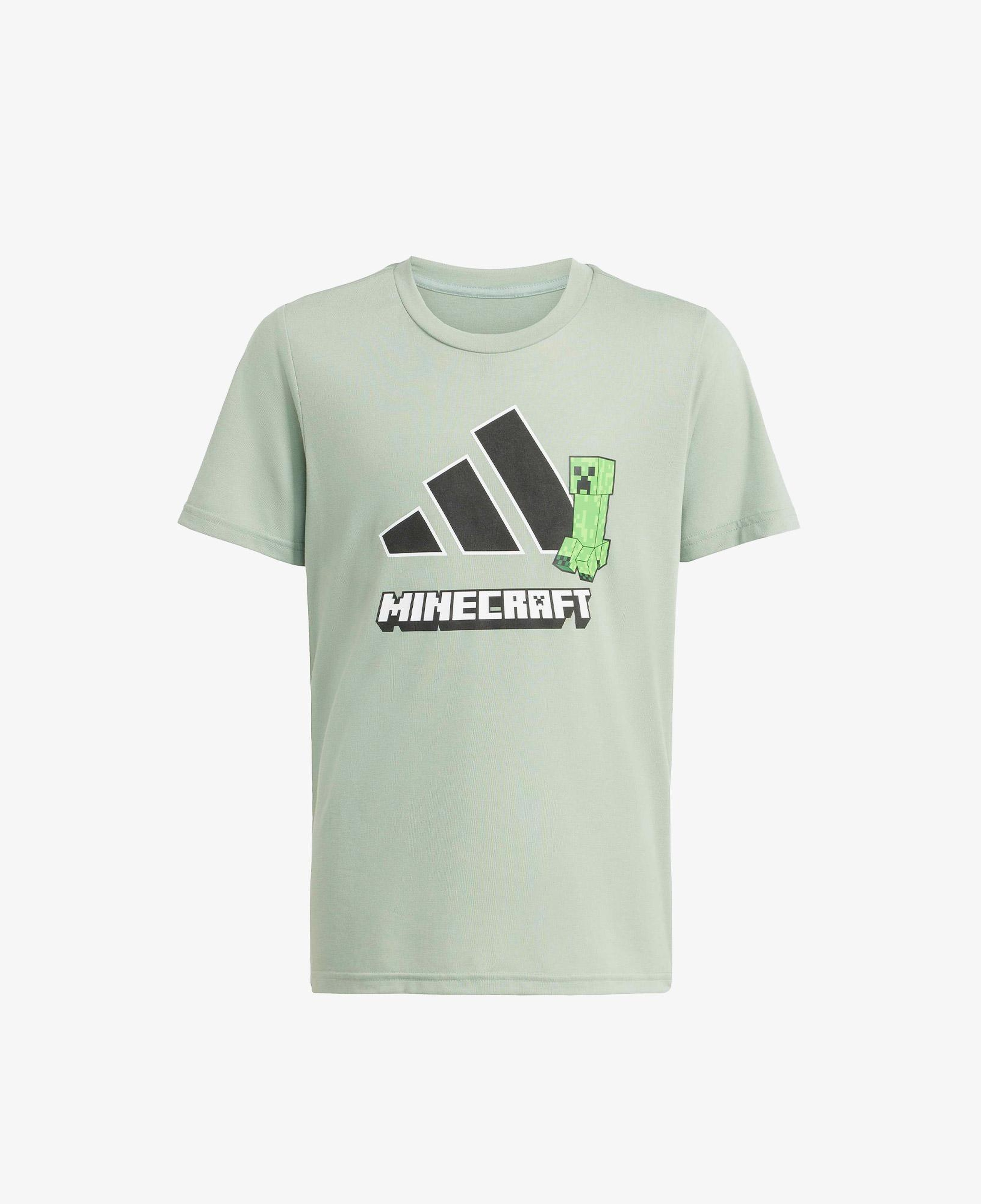 adidas Minecraft Training Çocuk Yeşil T-Shirt