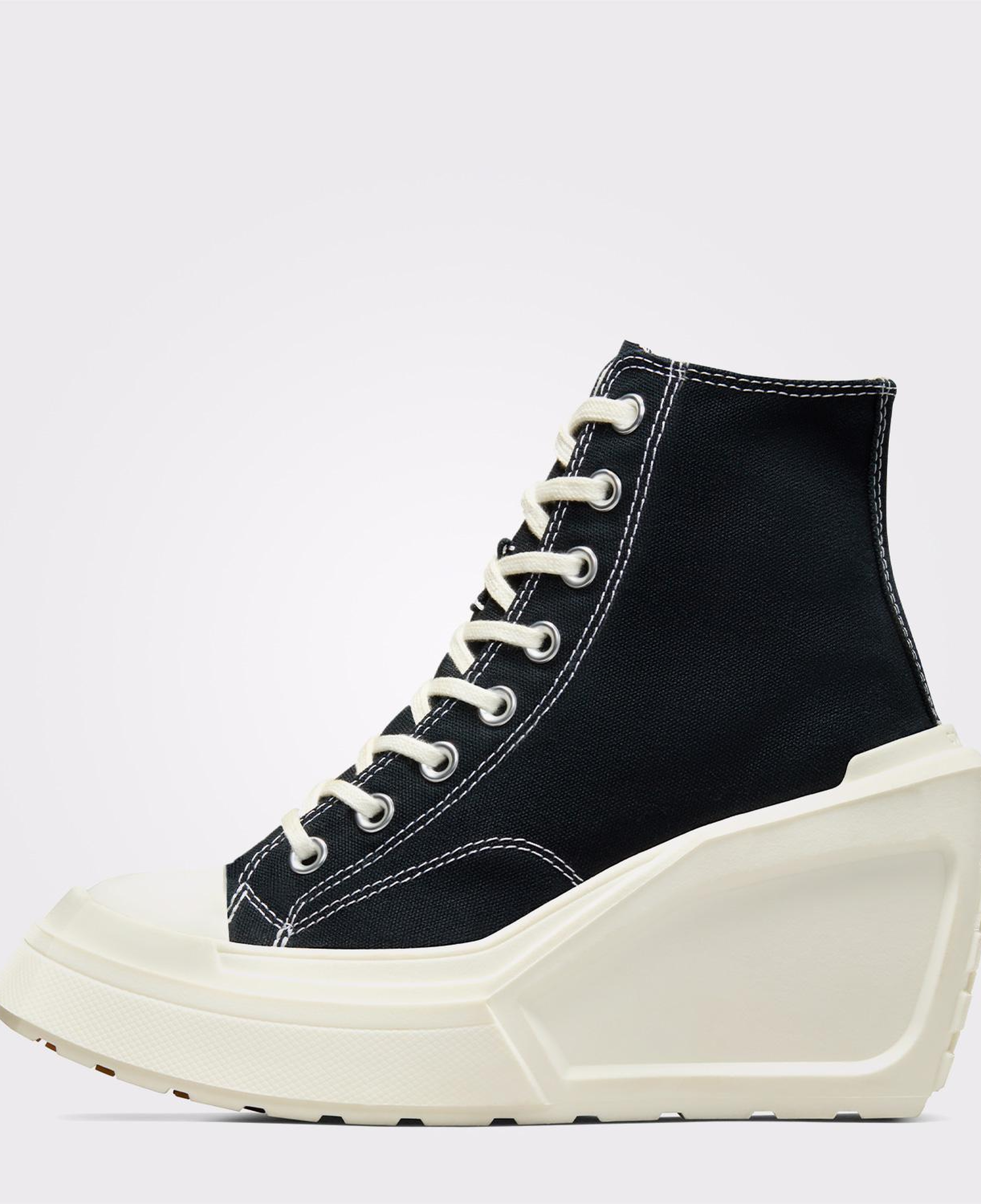 Converse Chuck 70 De Luxe Wedge Kadın Siyah Sneaker