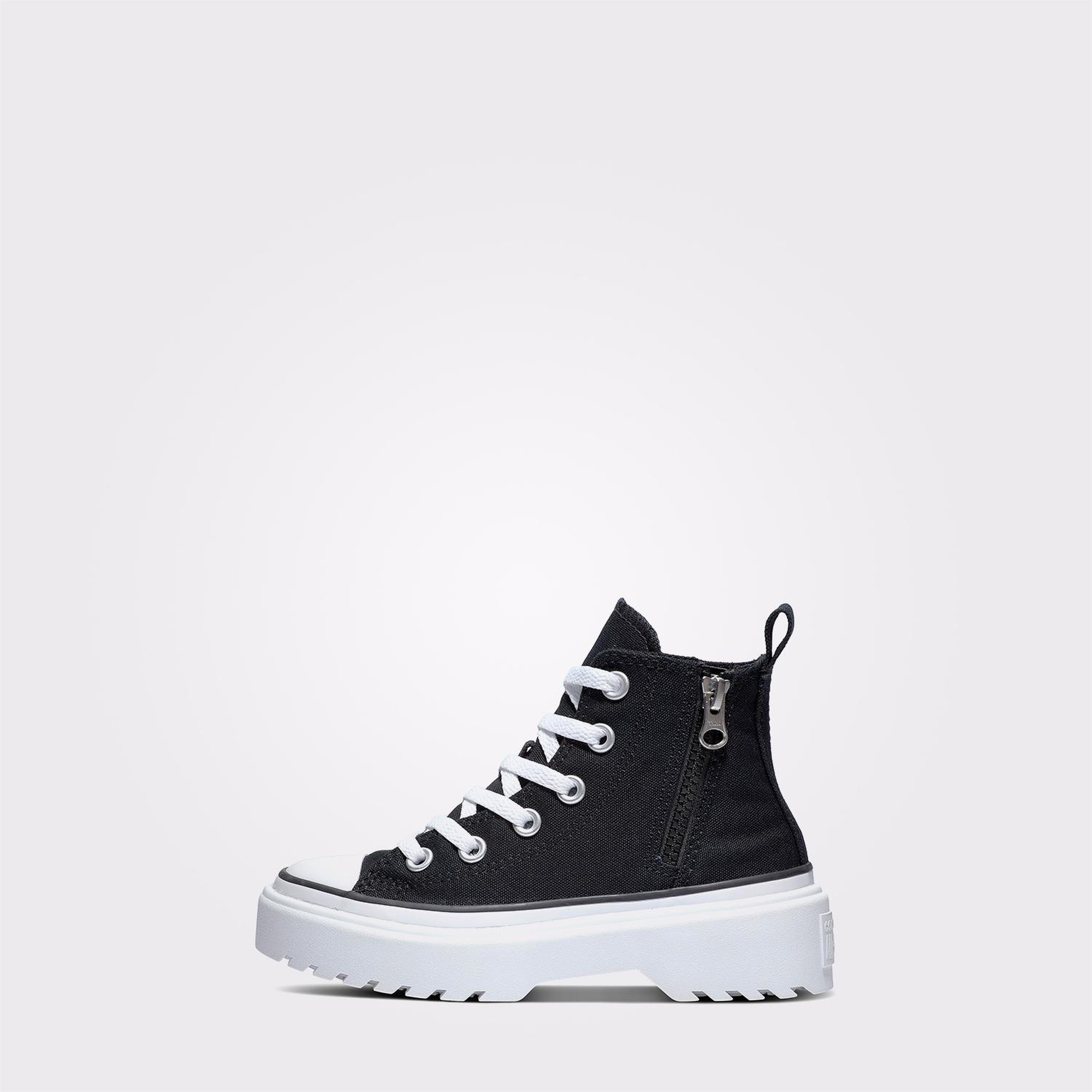 Converse Chuck Taylor All Star Lugged Lift Çocuk Siyah Platform Sneaker
