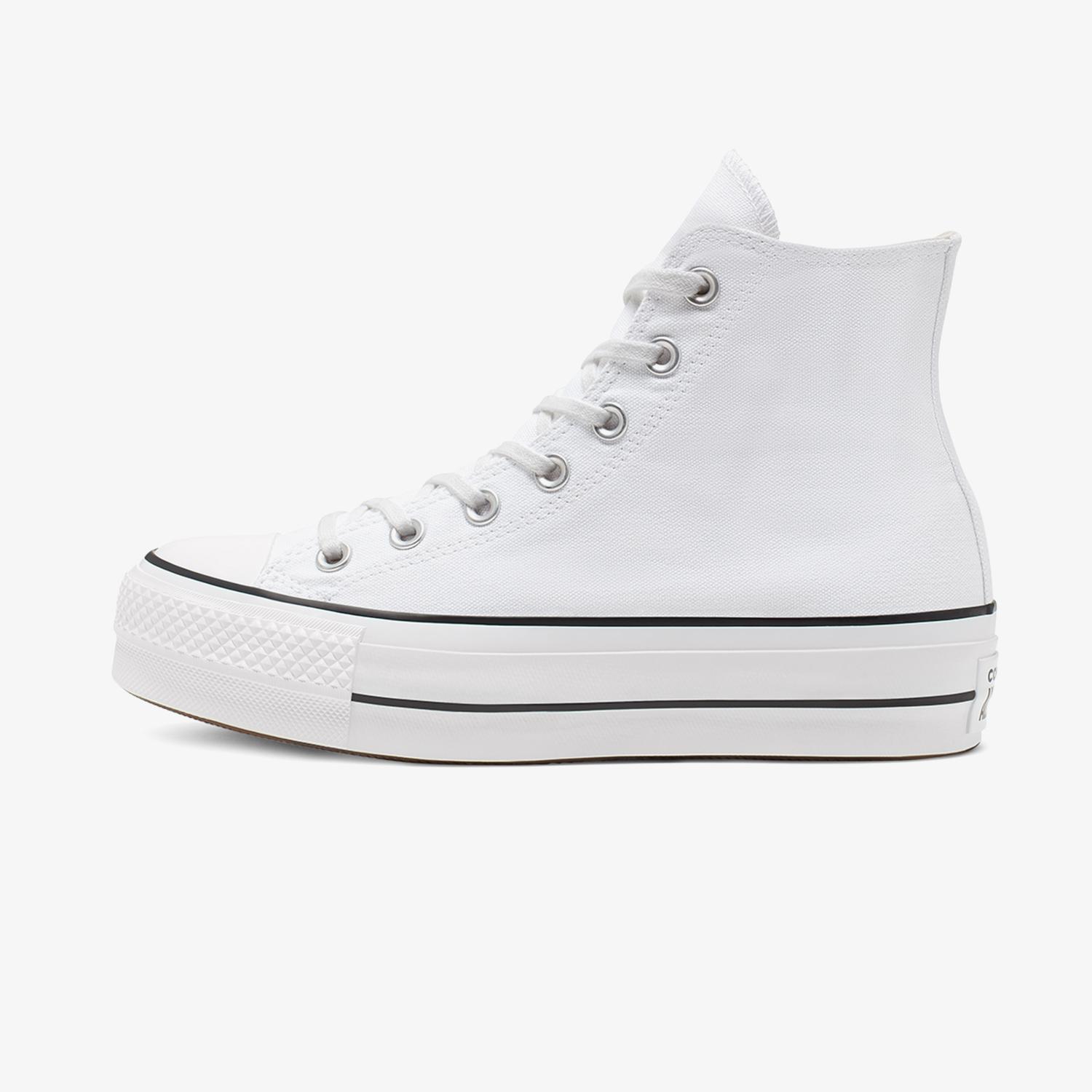 Converse Chuck Taylor All Star Lift Unisex Beyaz Platform Sneaker