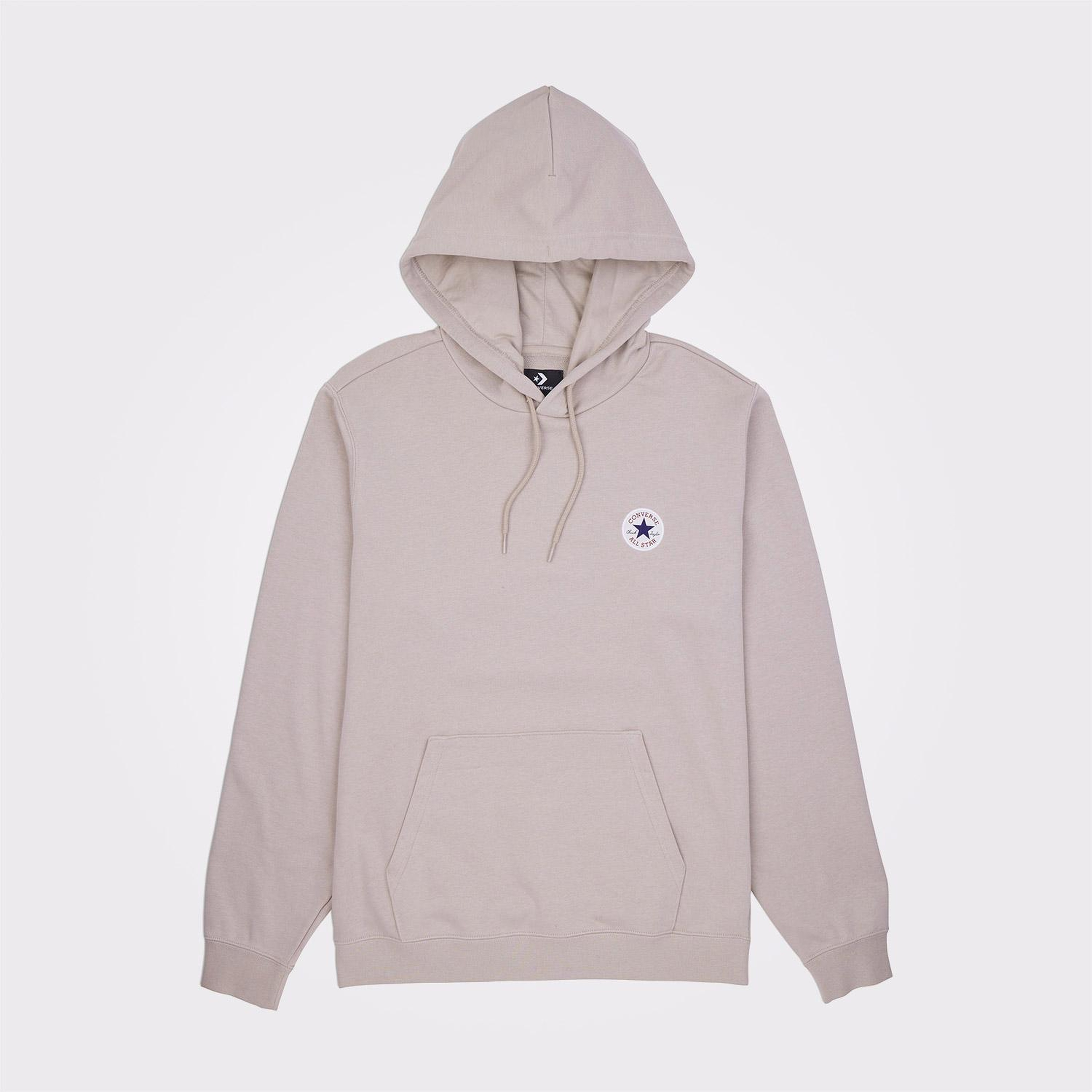Converse Go-To Unisex Bej Hoodie