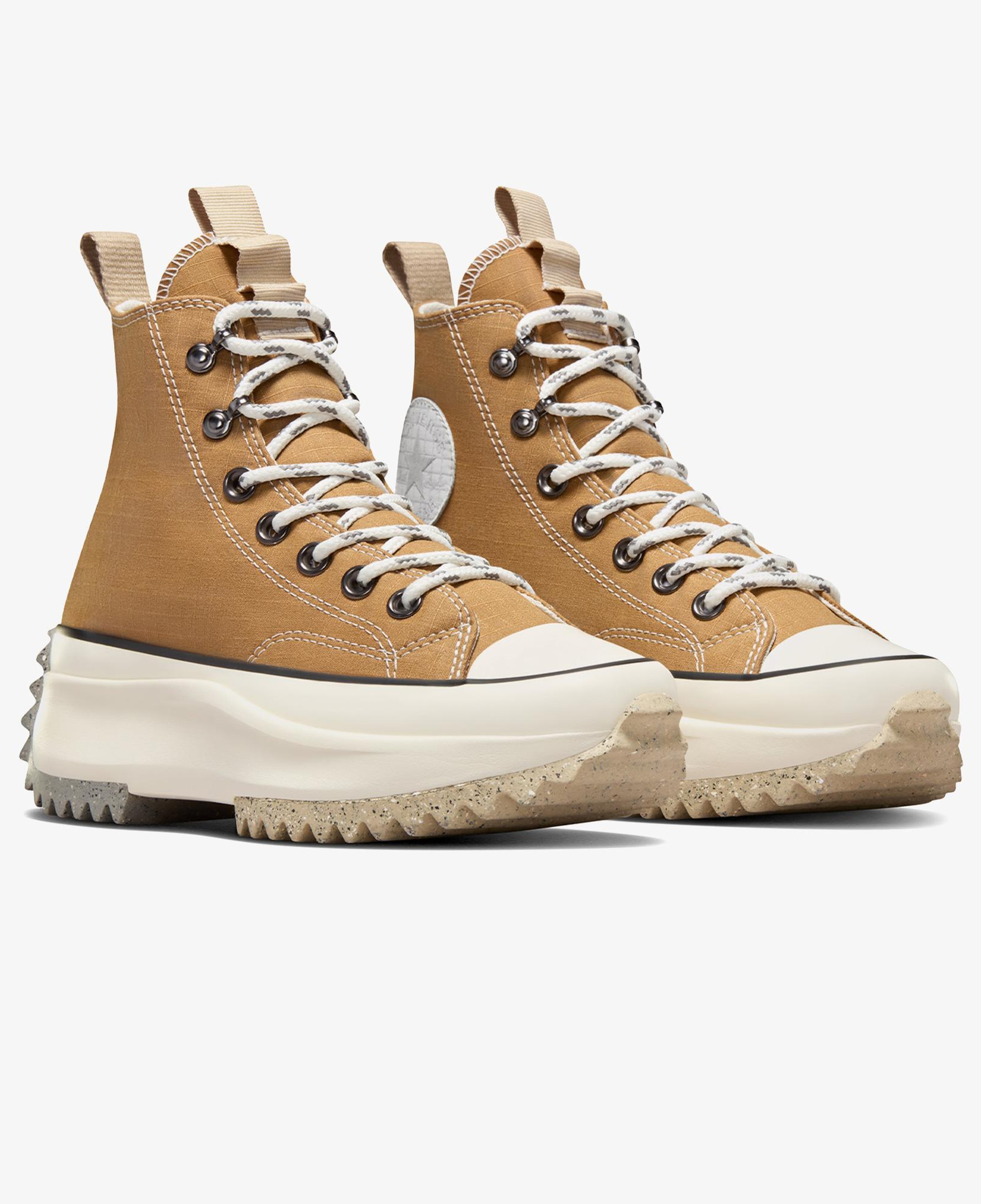 Converse Run Star Hike Grid Unisex Kahverengi Platform Sneaker