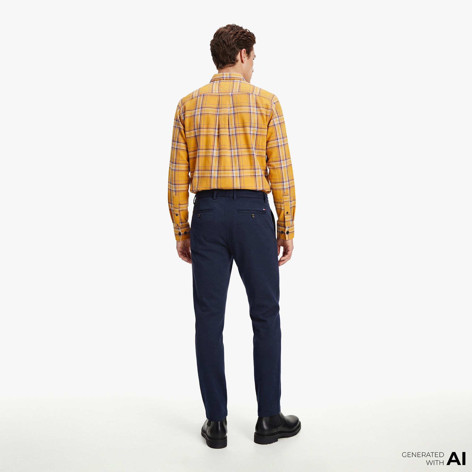 Tommy Hilfiger Seasonal Quality Erkek Lacivert Pantolon