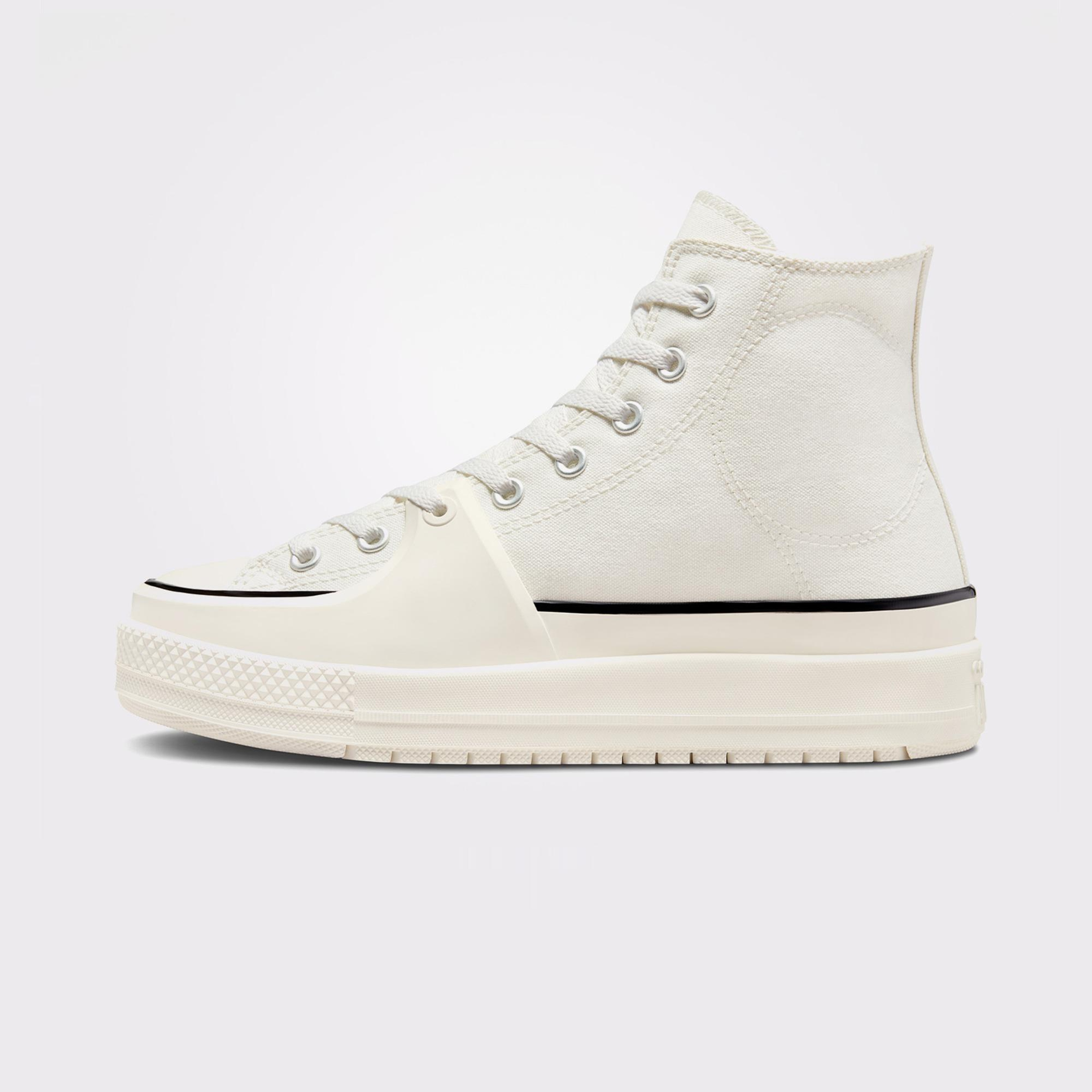Converse Chuck Taylor All Star Construct Unisex Krem Sneaker
