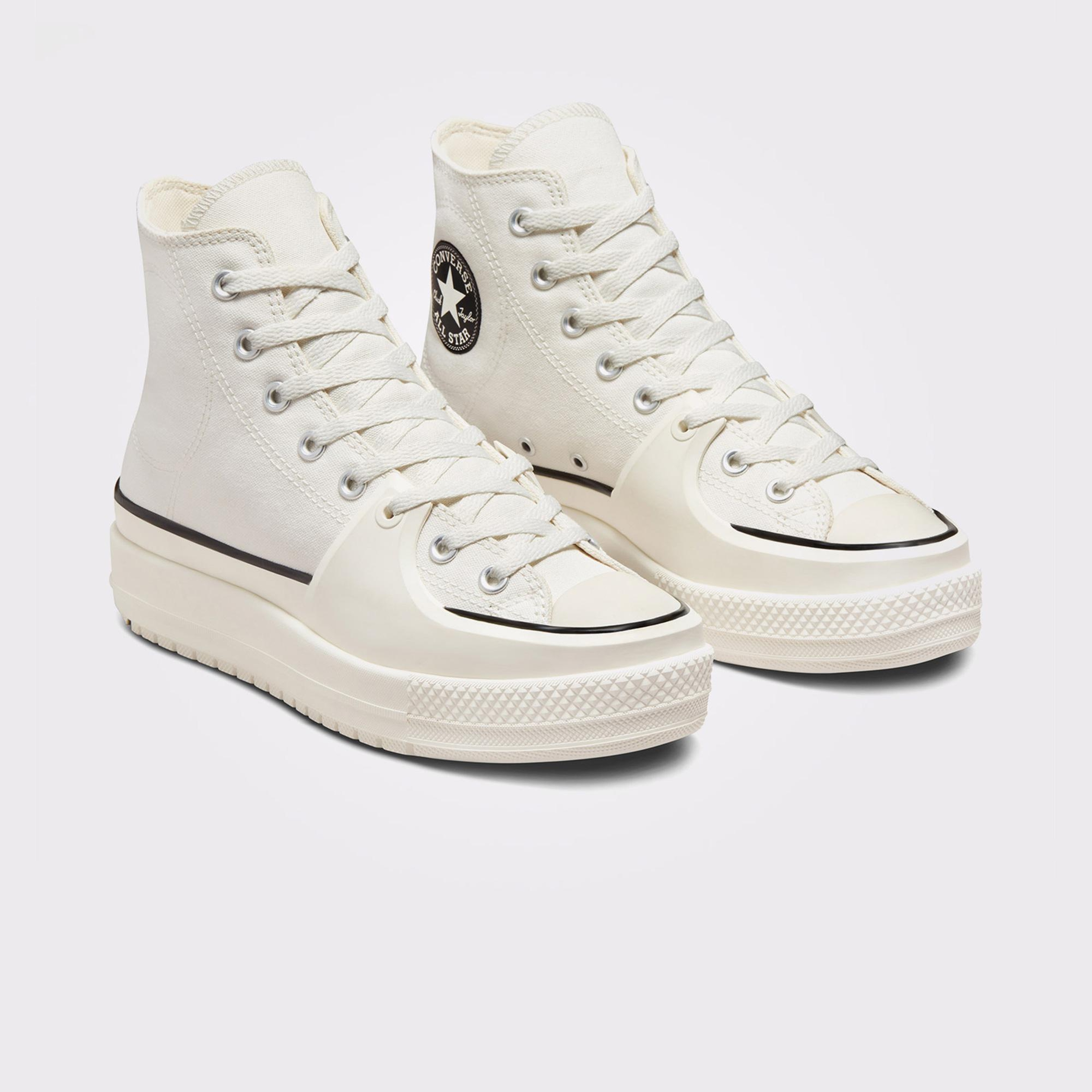 Converse Chuck Taylor All Star Construct Unisex Krem Sneaker