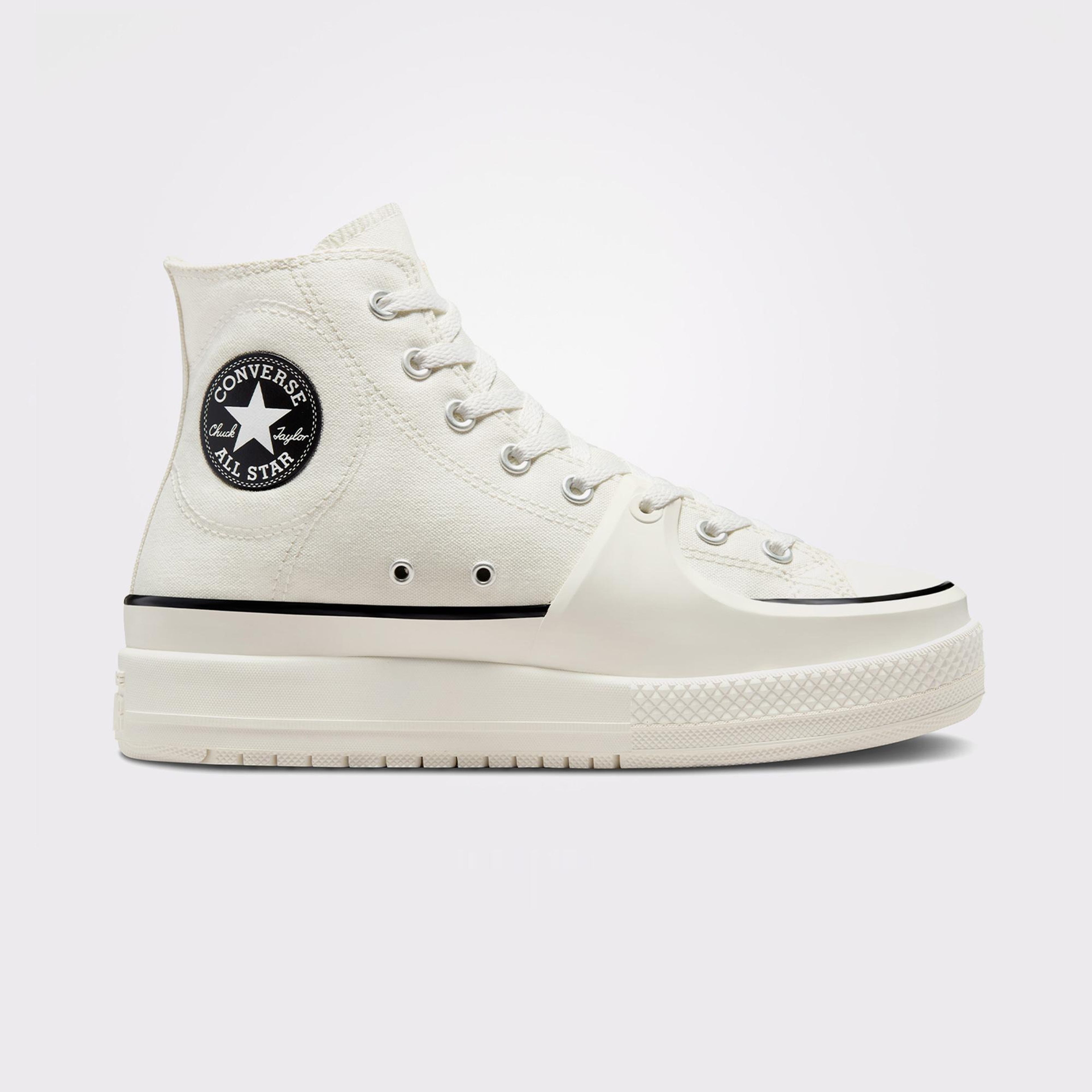 Converse Chuck Taylor All Star Construct Unisex Krem Sneaker