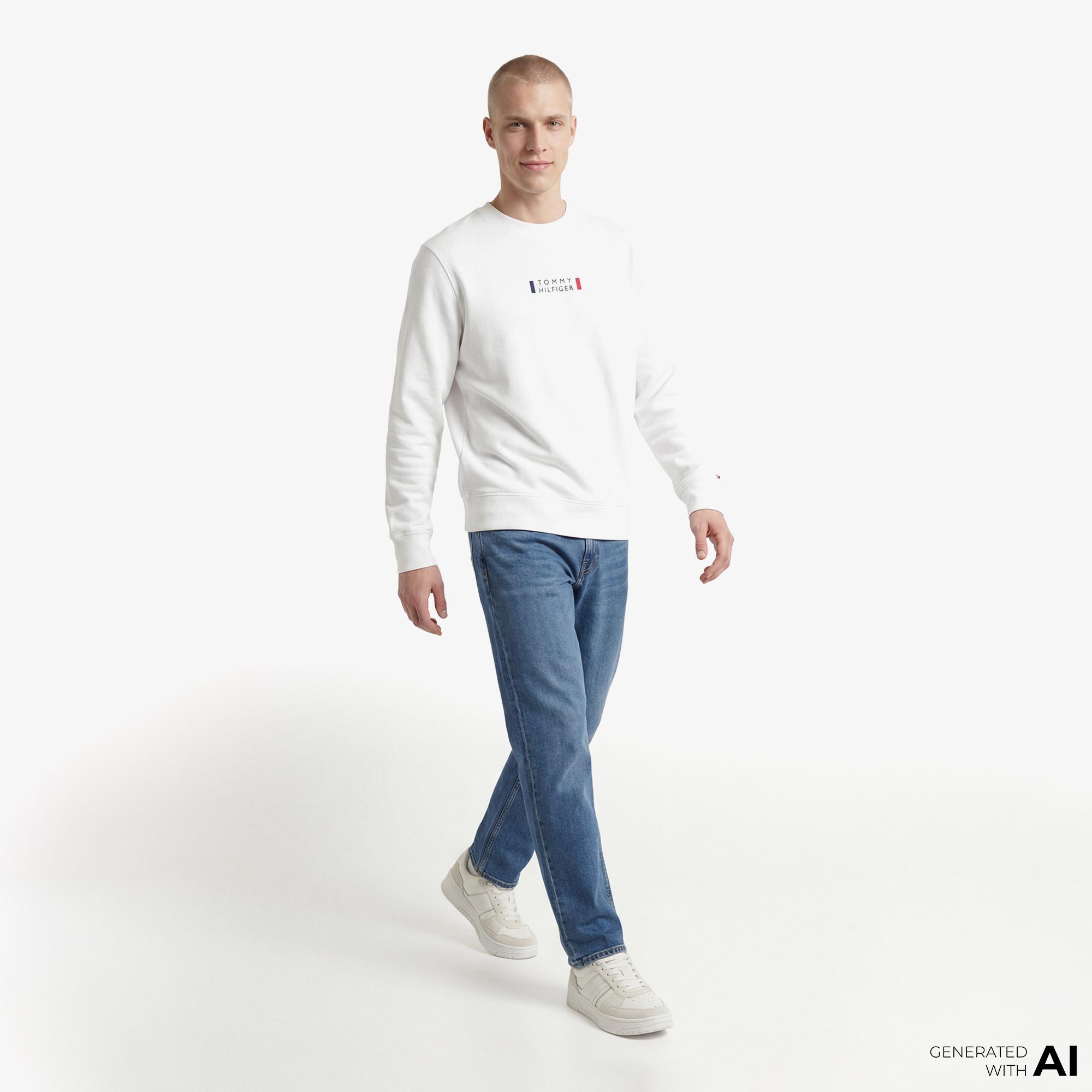 Tommy Hilfiger Denim Mainline Erkek Mavi Jean