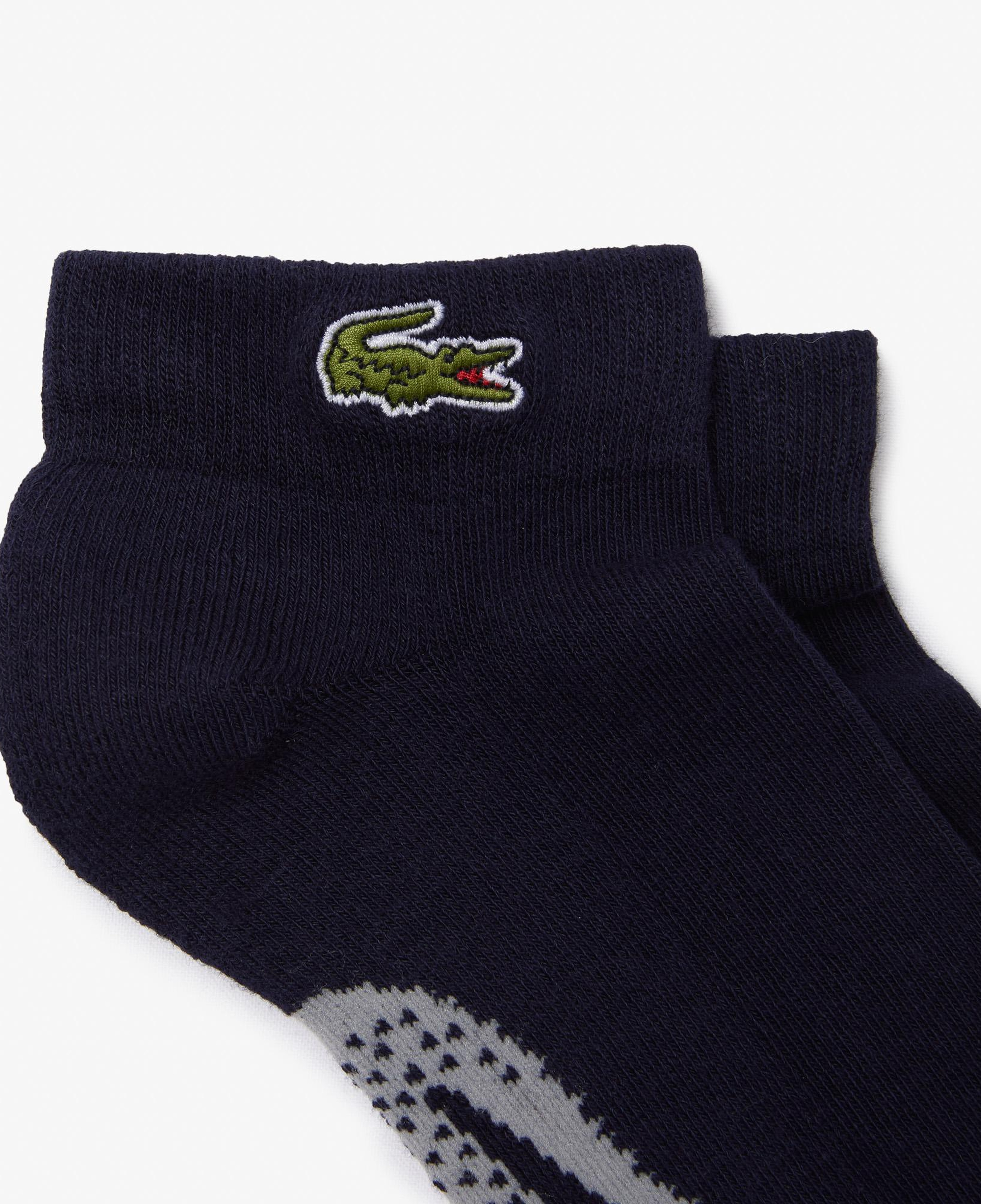 Lacoste Erkek Baskılı Lacivert Çorap