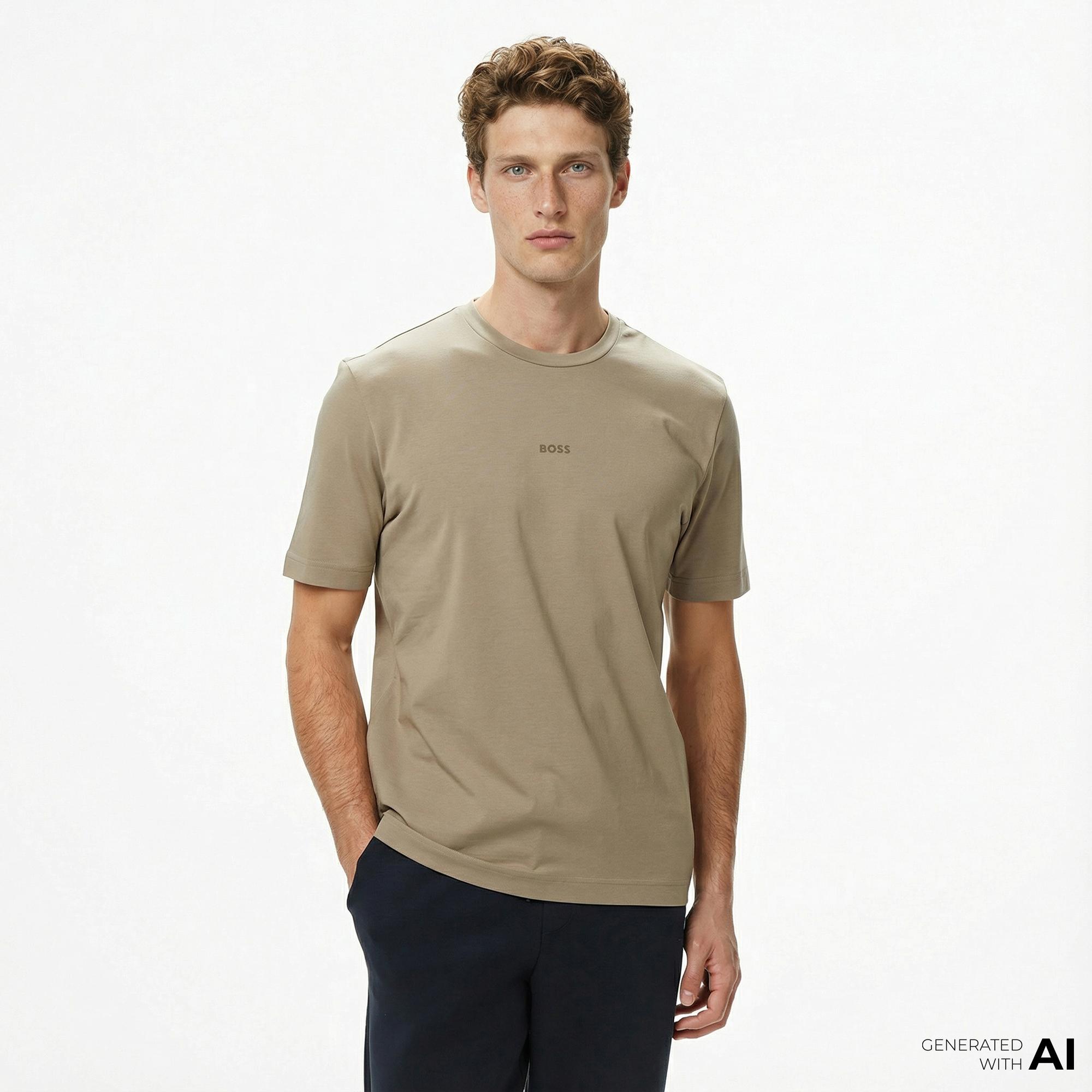 Boss Erkek Yeşil T-Shirt