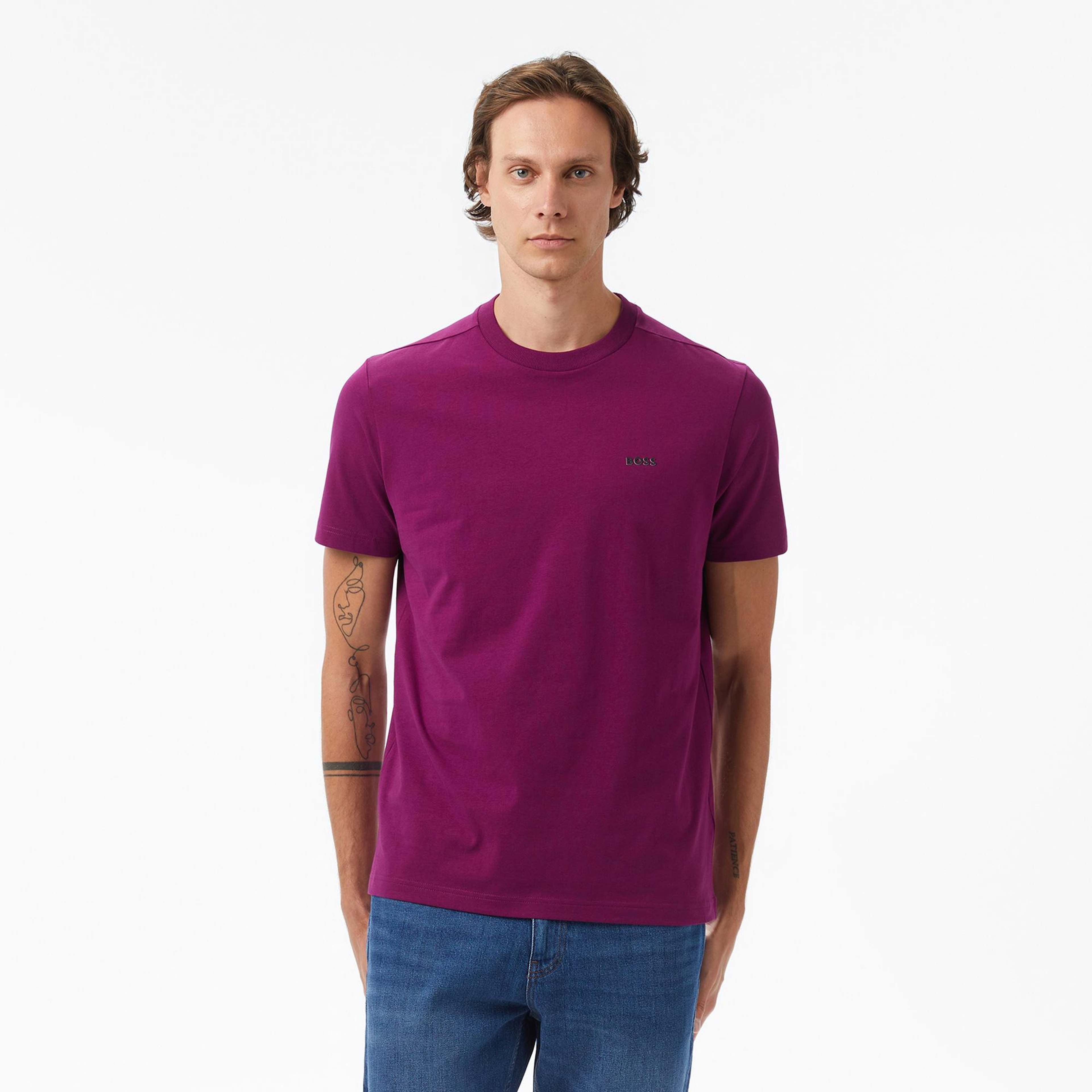 Boss Erkek Açık Pembe T-Shirt