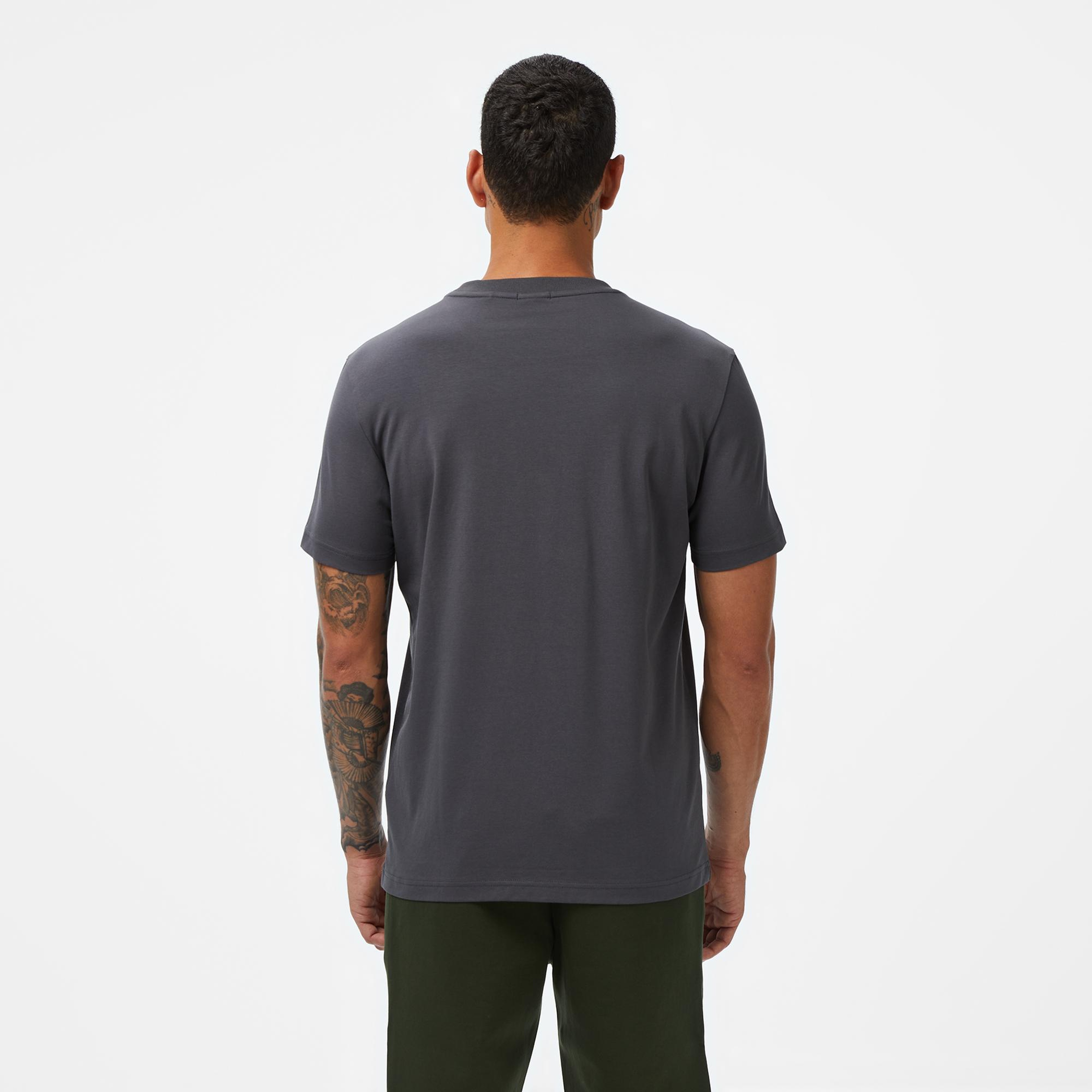 Boss Erkek Koyu Gri T-Shirt