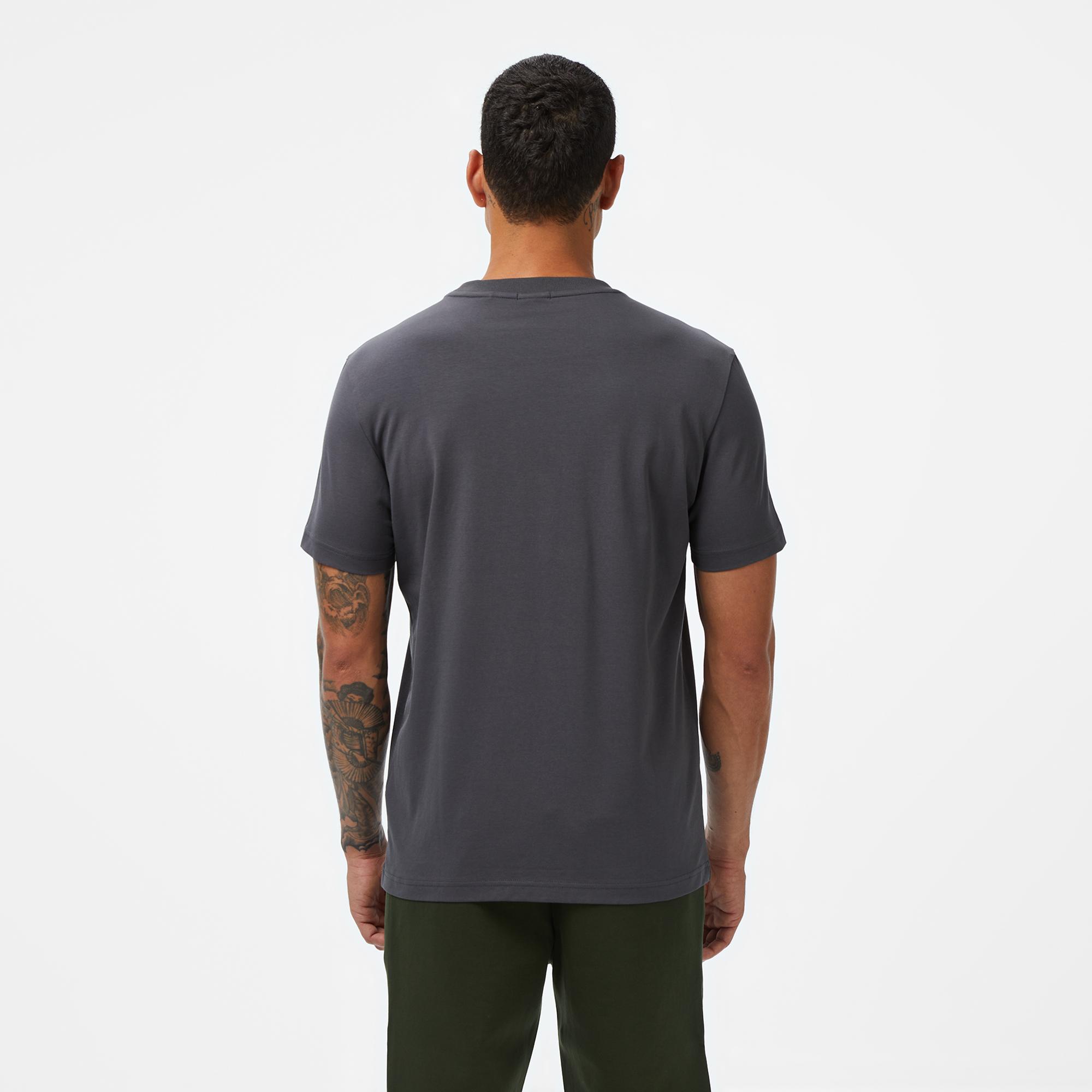 Boss Erkek Koyu Gri T-Shirt